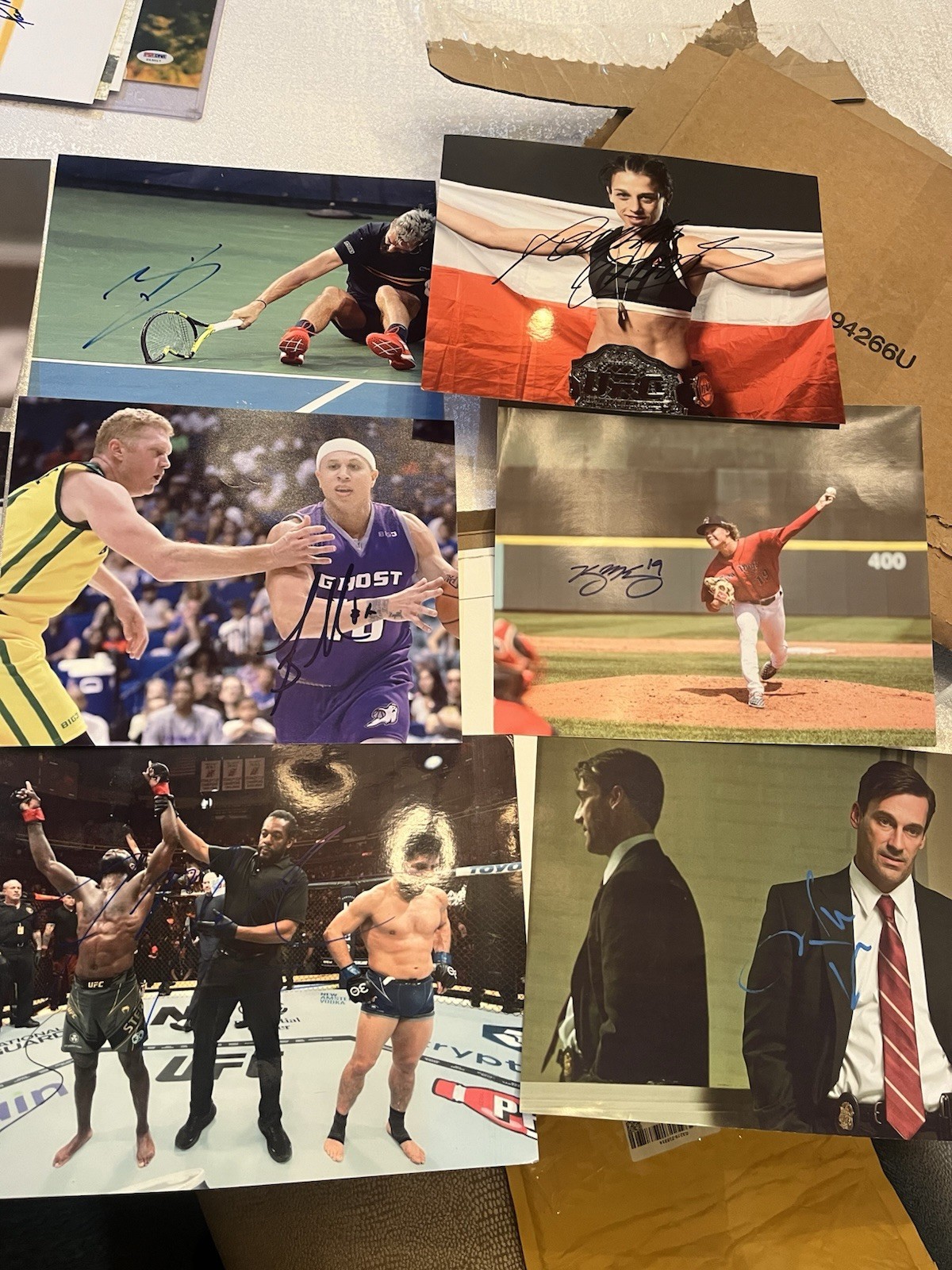 57 Item Signed Bulk Lot. All Autos GTP. Photos, Pucks, Cards! See Photos!