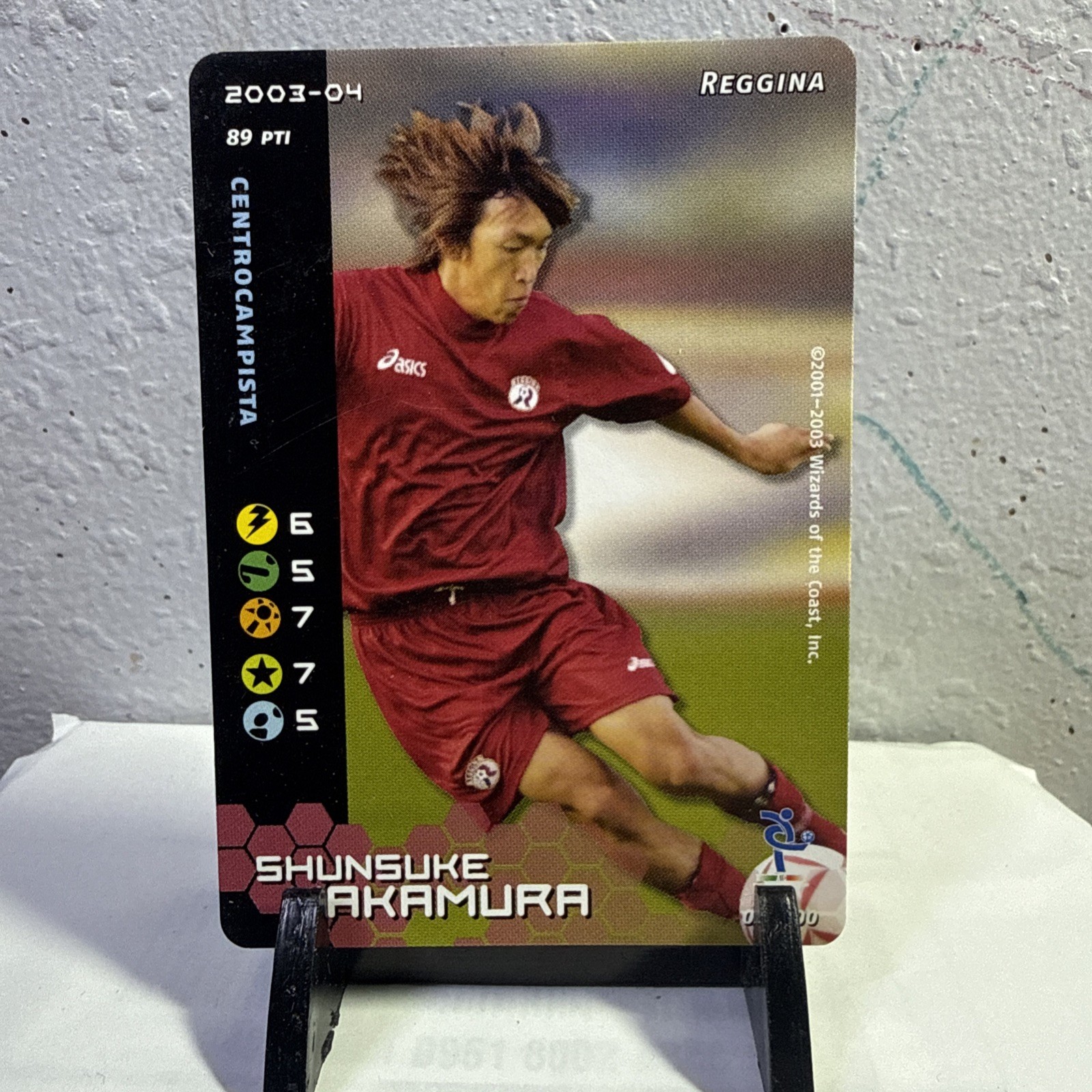 2003-04 Wizards Of The Coast SHUNSUKE NAKAMURA REGGINA Calcio