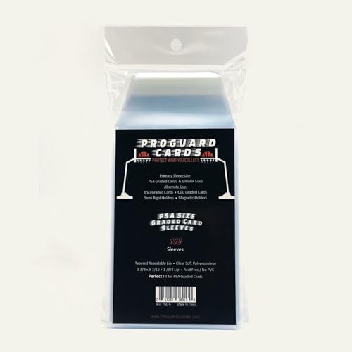 00 PSA Perfect Fit Sleeves Graded Card Sleeves for PSA Slabs | Collector 1