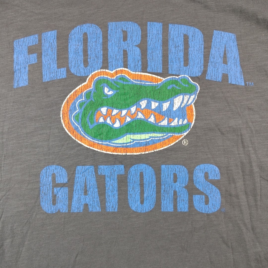 UF Florida Gators Shirt Mens XL Gray Short Sleeve NCAA Campus Heritage NWT