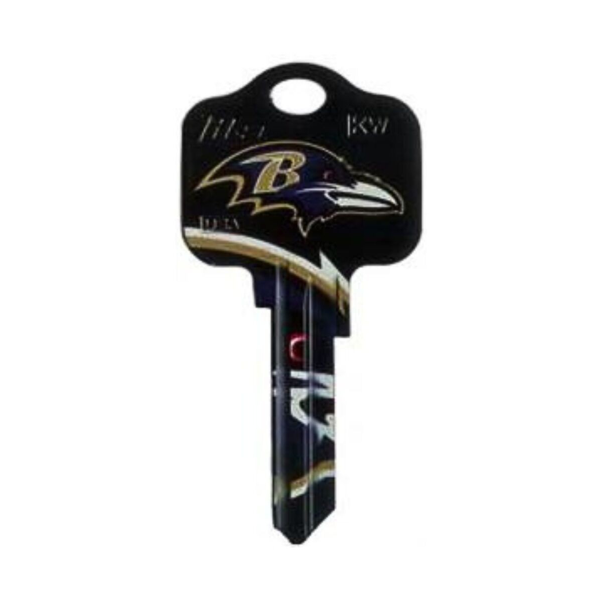 Baltimore Ravens NFL Team Keys Available for Kwikset or Schlage Locks