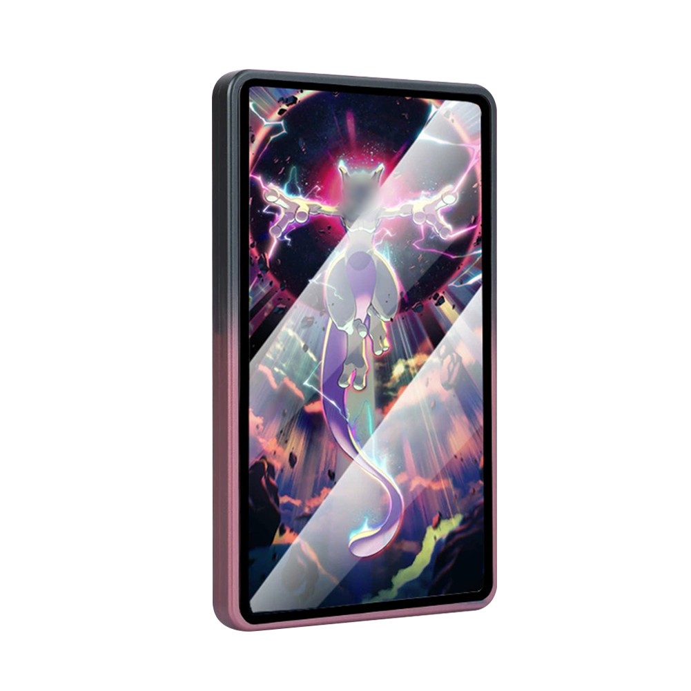 Magnetic Aluminum Metal Case UV-Resistant Tempered Glass For PSA Graded Cards