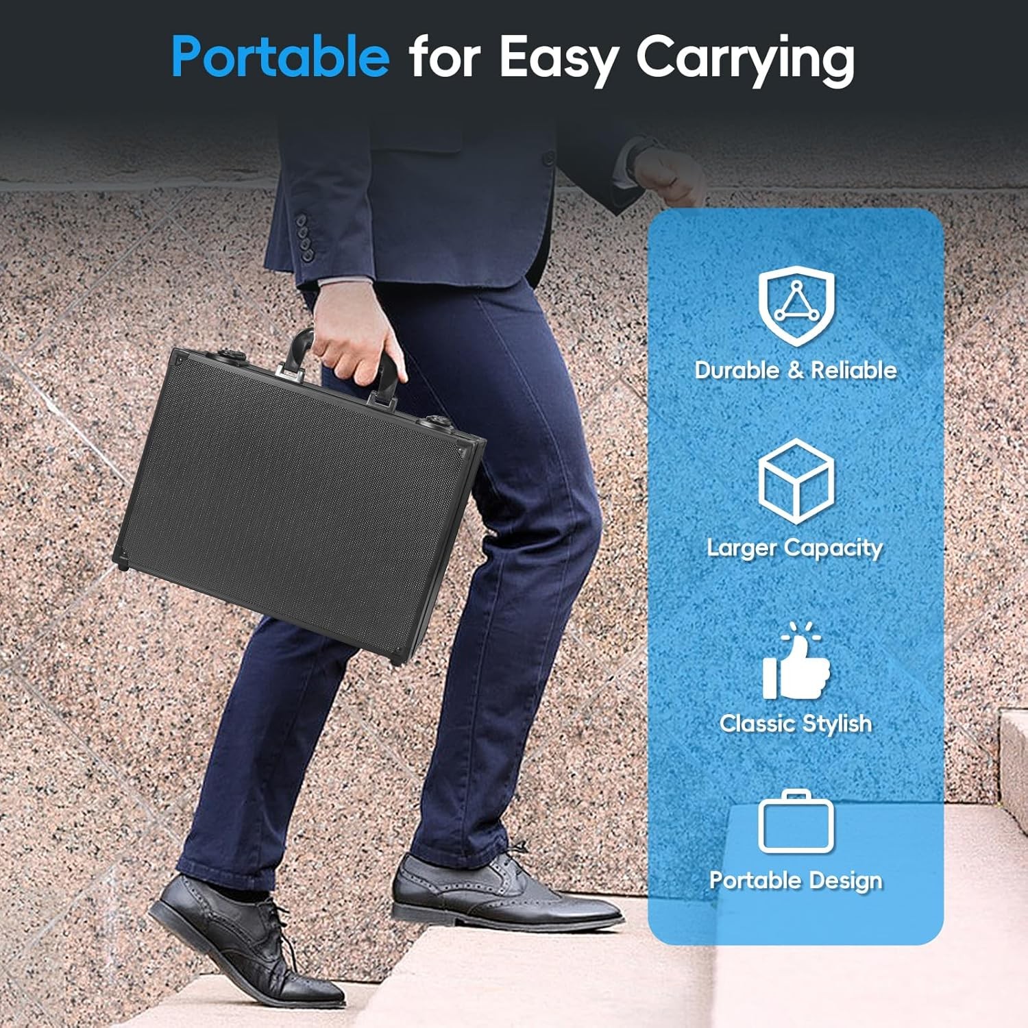 New Toploader Hard Case For 3″ x 4″ 35pt Sports Cards Storage Boxes Holds 600+