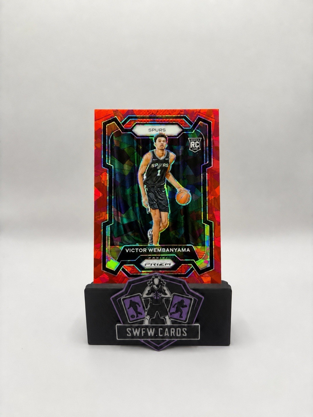Victor Wembanyama Rookie Prizm Red Ice Chase 🔴🧊✅