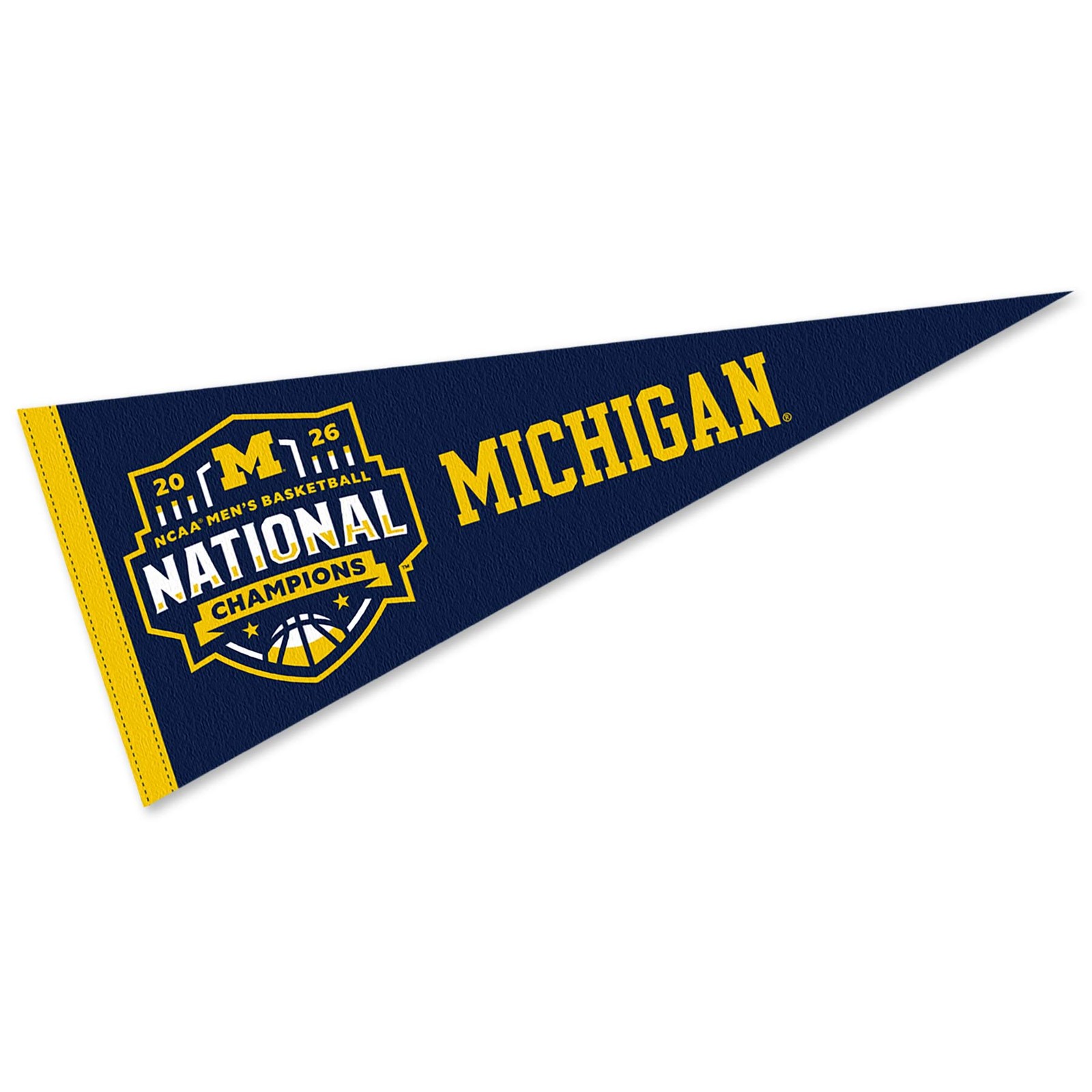 Michigan Team University Wolverines 12 in X 30 in Basketball National Champions