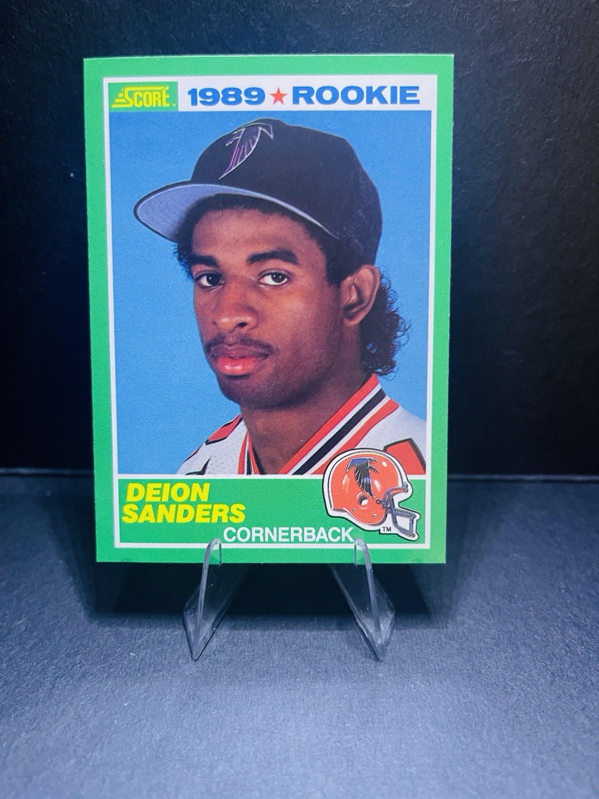 1989 Score – 1989 Rookie Deion Sanders #246 (RC)