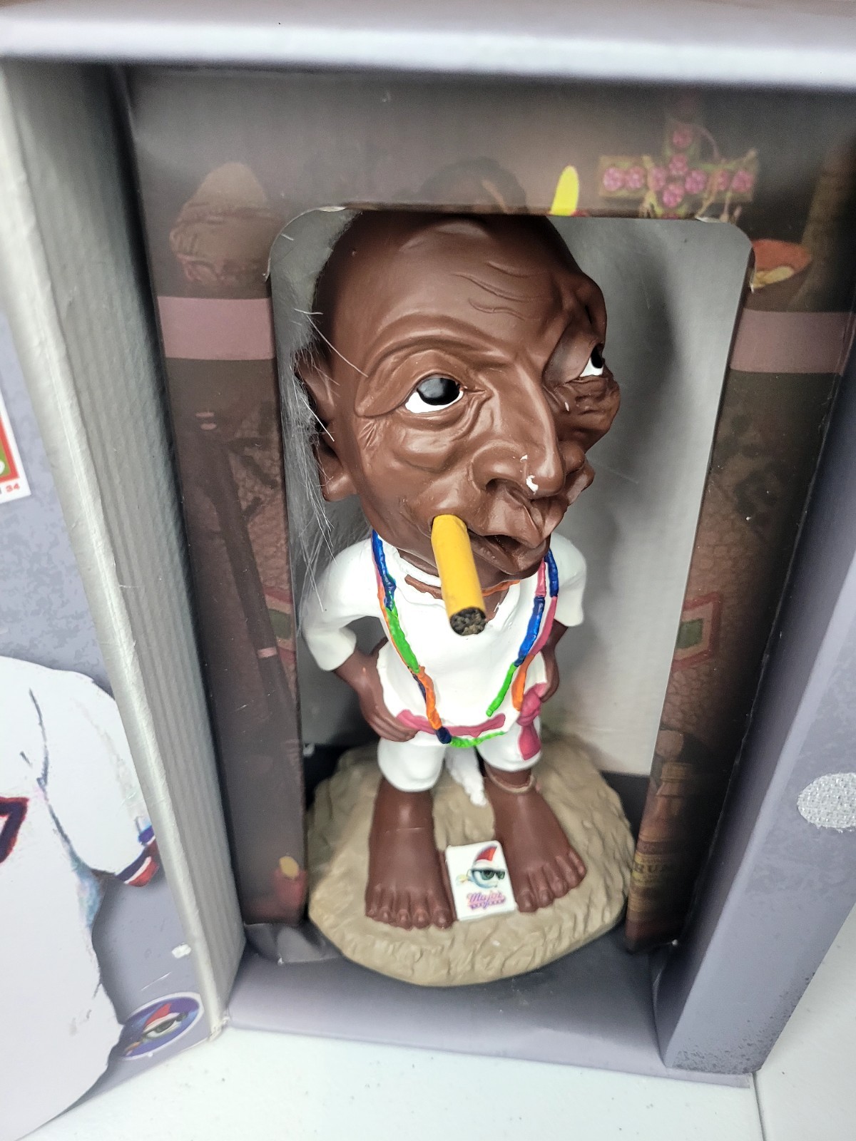 Jobu Major League Movie Replica 10″ Figure- New/Open Box