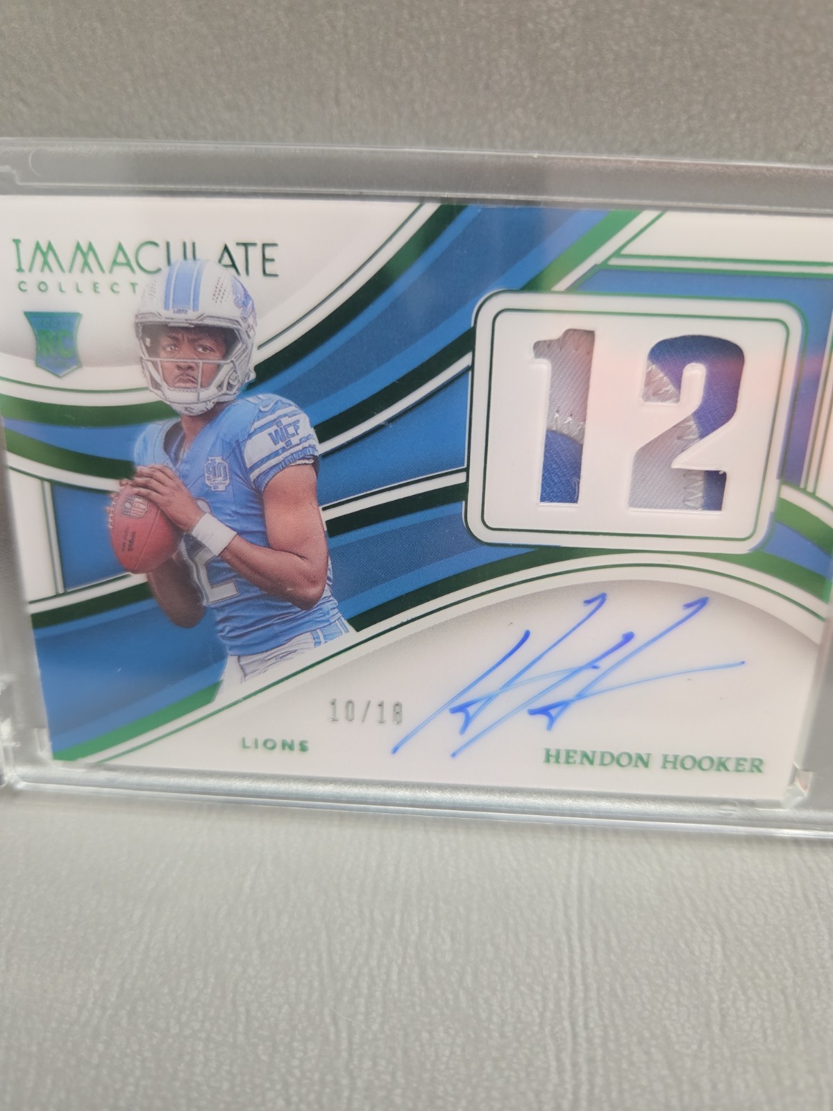 2023 Panini Immaculate Collection – Immaculate Signature Patches Rookie 10/18#