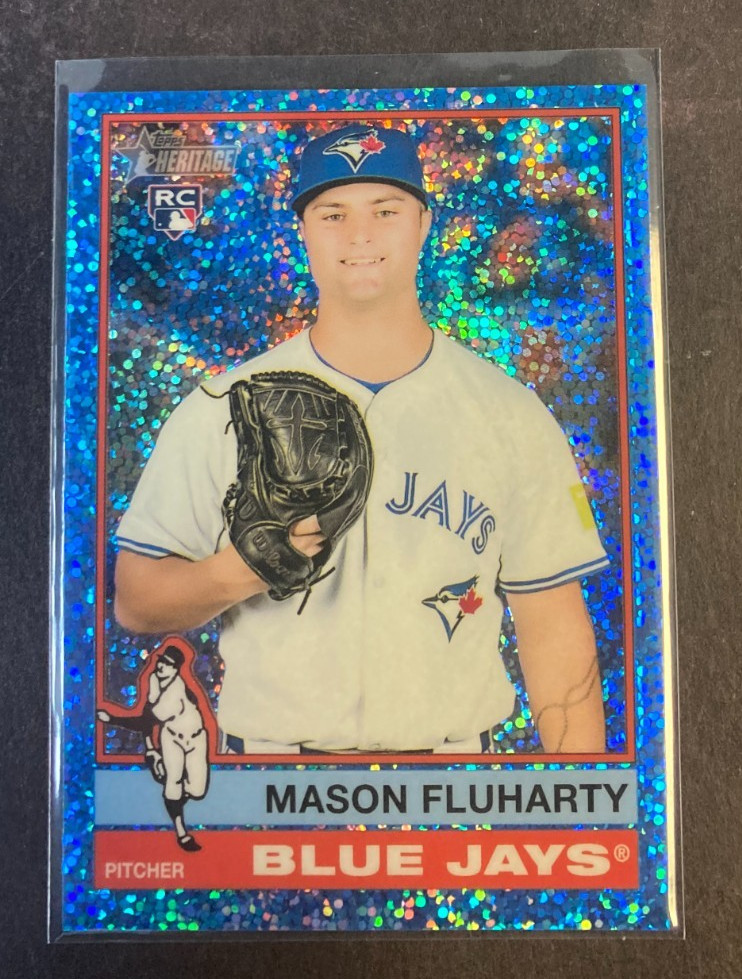2025 Topps Heritage High Number Light Blue Sparkles Pick List You Choose
