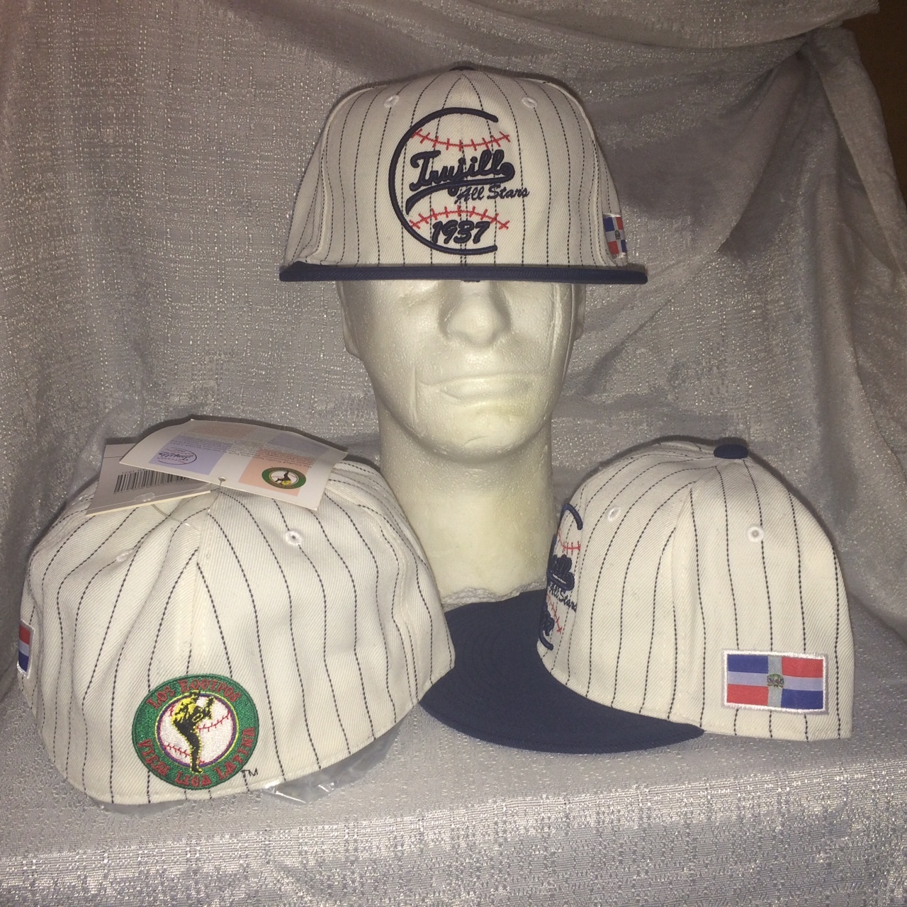 Latin League CIUDAD TRUJILLO DOMINICAN SIZE 7-3/8 Fitted Hat