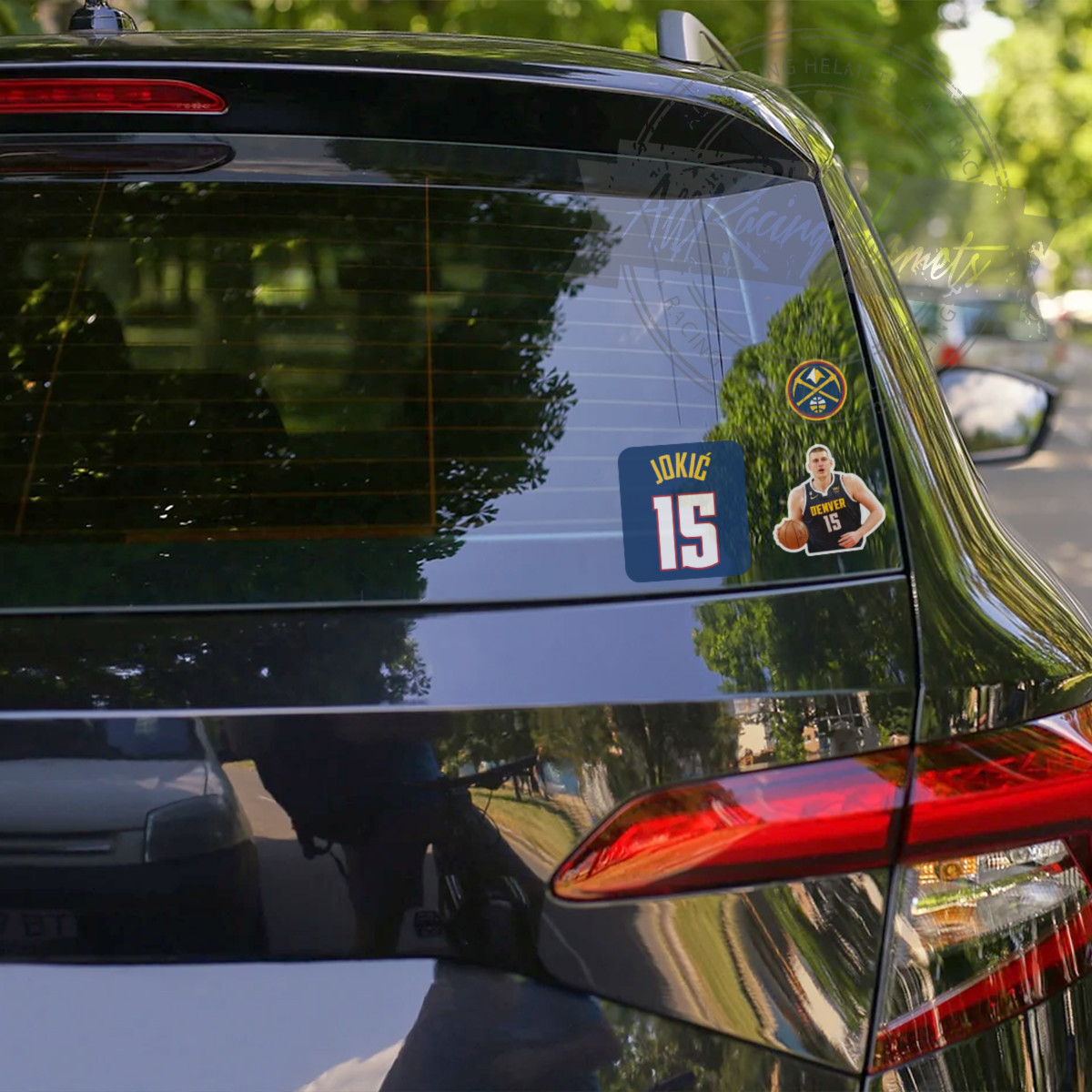 Denver Nuggets NBA Basketball #15 Nikola Jokic A4 Printed Vinyl Decal Sticker HQ