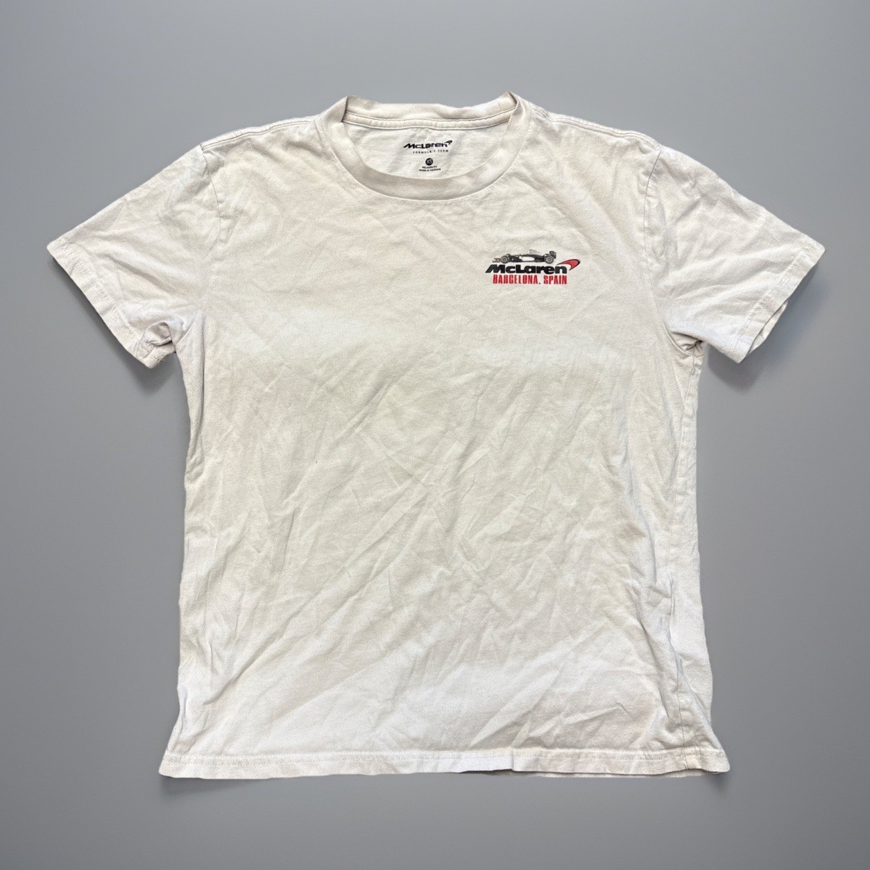 McLaren Formula 1 Team Fast Lane Graphic T-Shirt XS 1998 Barcelona