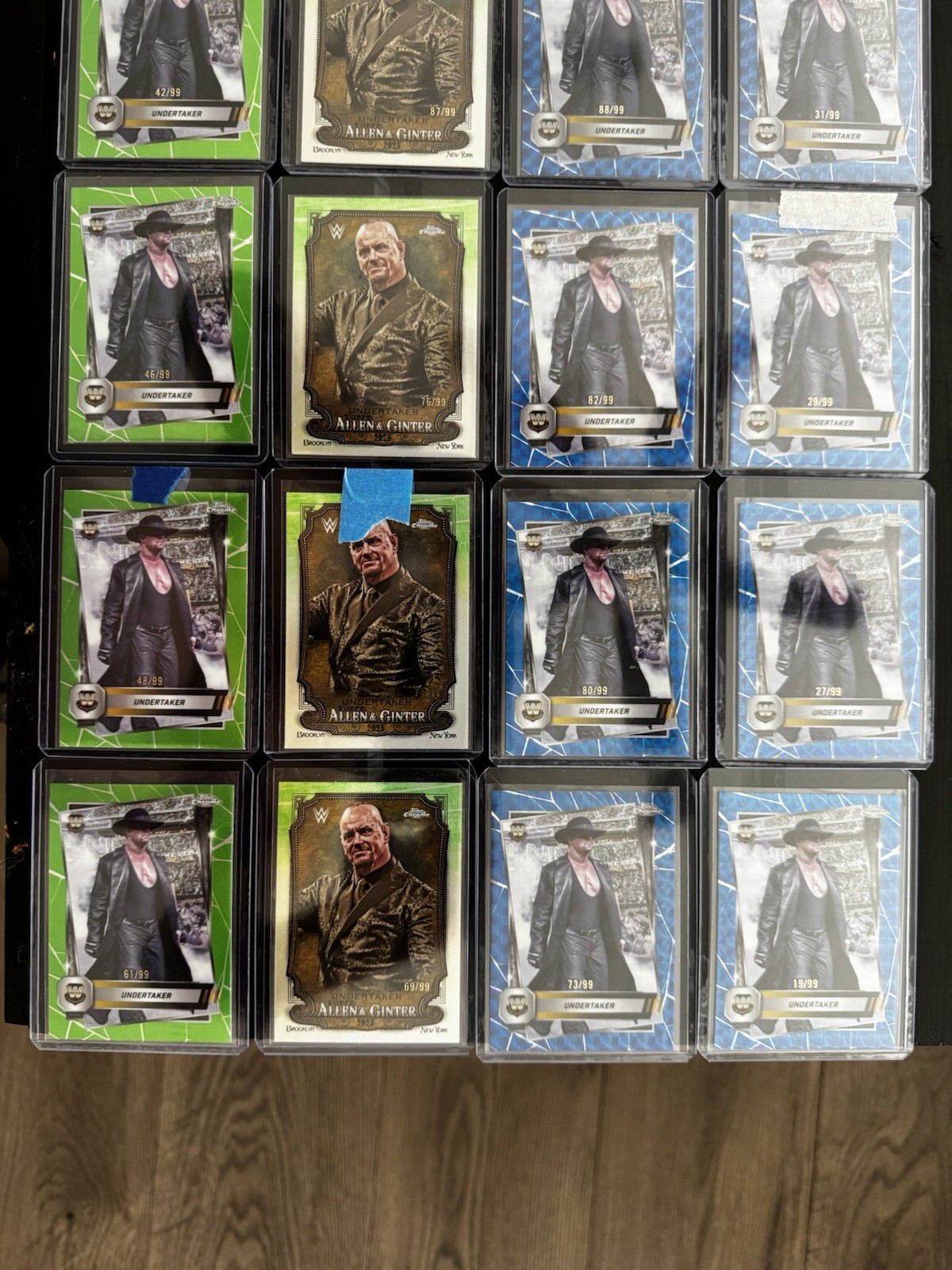 WWE Undertaker 2025 Topps Chrome 108 Card Serial Lot FT #/85/99/150/175/199￼