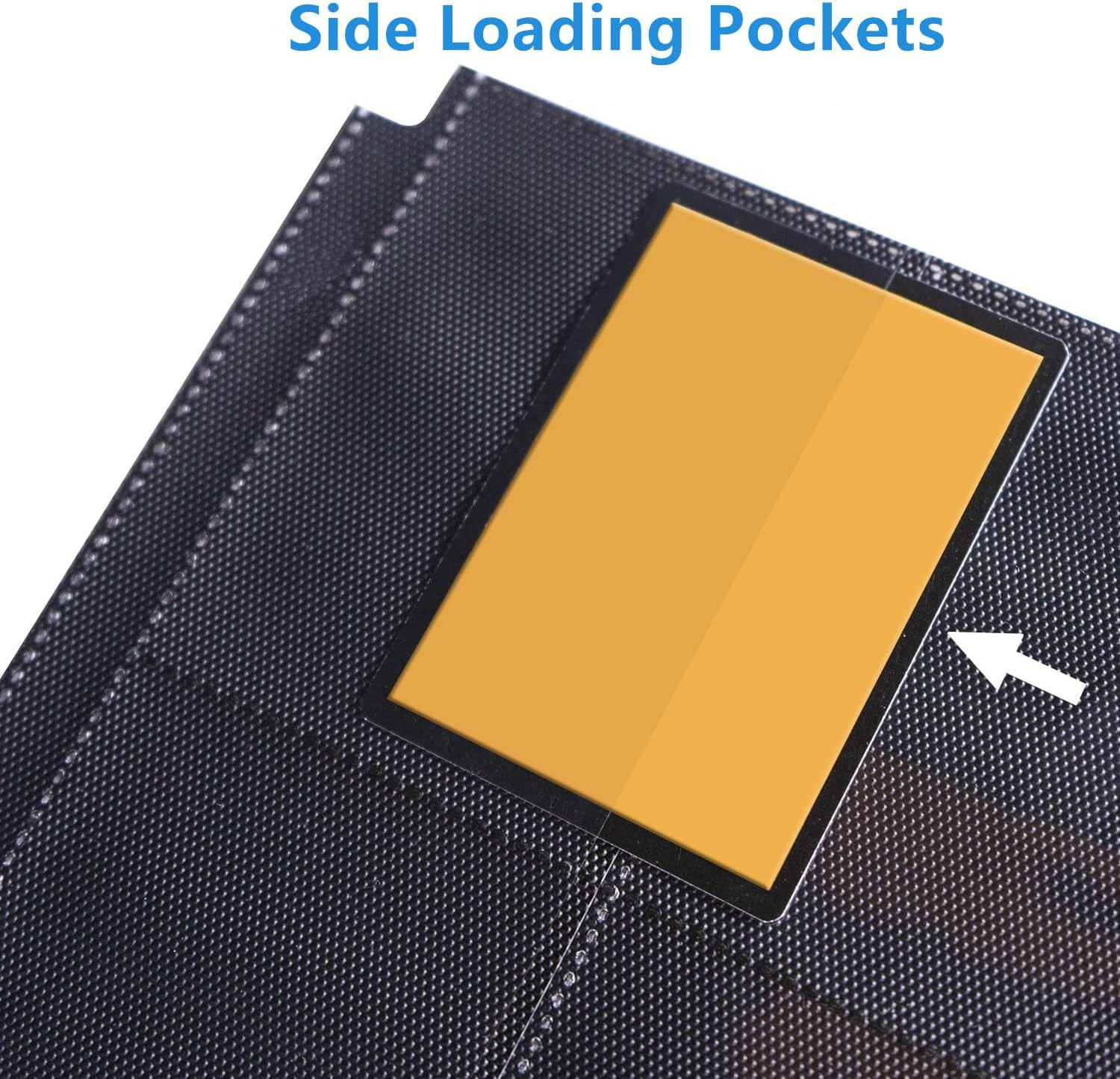 1800 Pockets Trading Card Sleeves Pages, Double-Sided Card Sleeves Binder Sheet