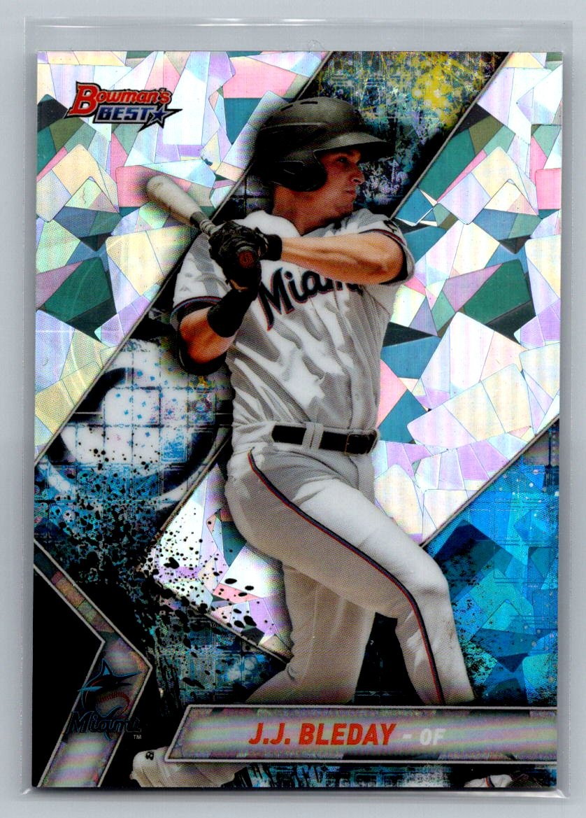 JJ Bleday 2019 Bowmans Best Atomic #TP-18 Miami Marlins