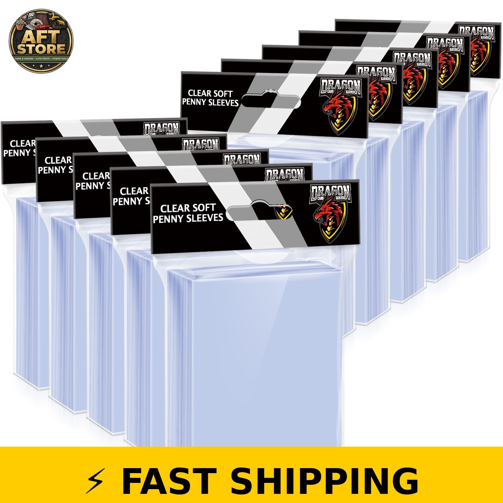 1000 Card Sleeves Top Loaders for Trading Cards – Kitoyz