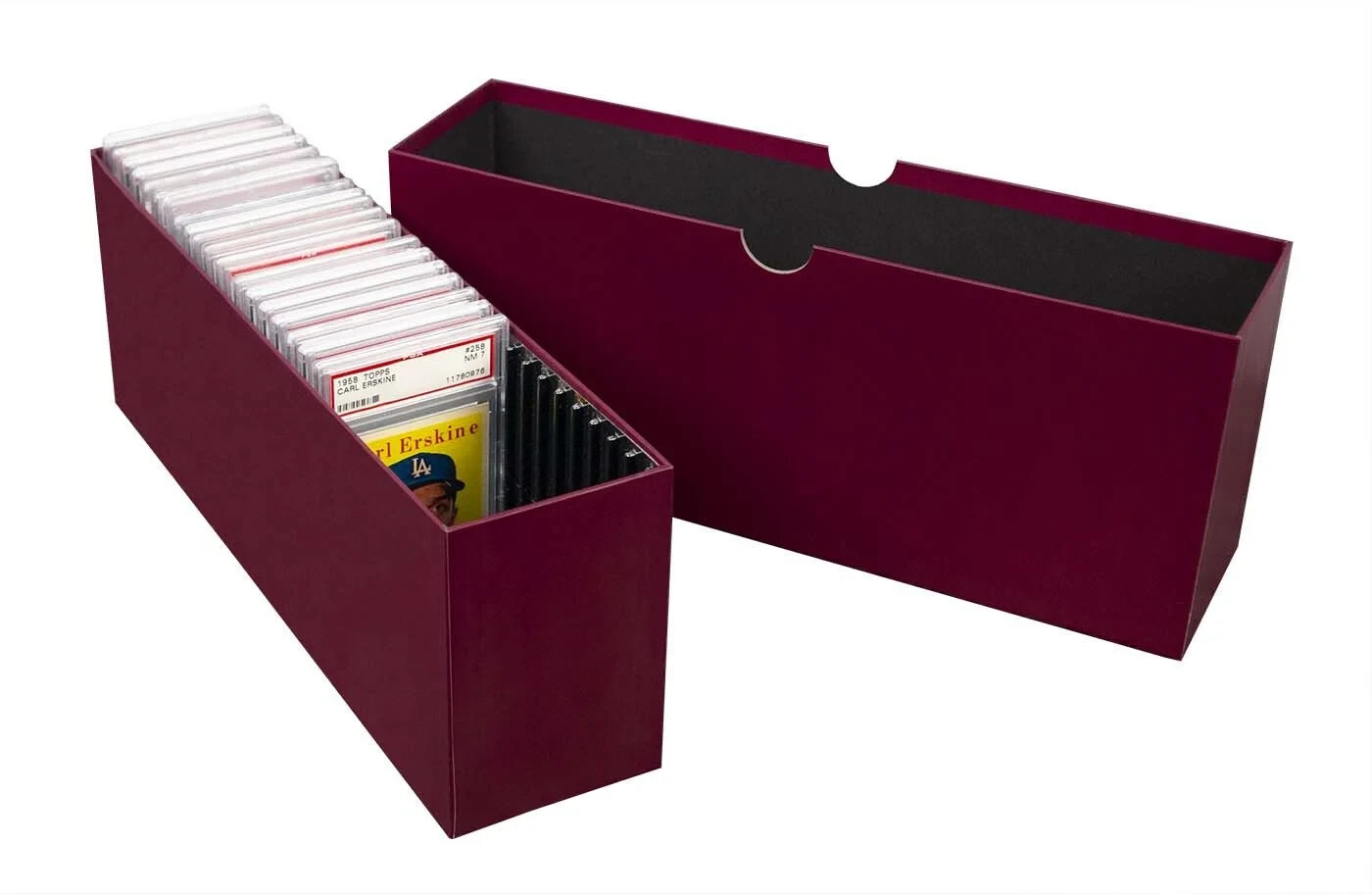 3 BCW Slotted Graded Card Box For PSA Certified Slabs Storage Case MTG Pokemon +