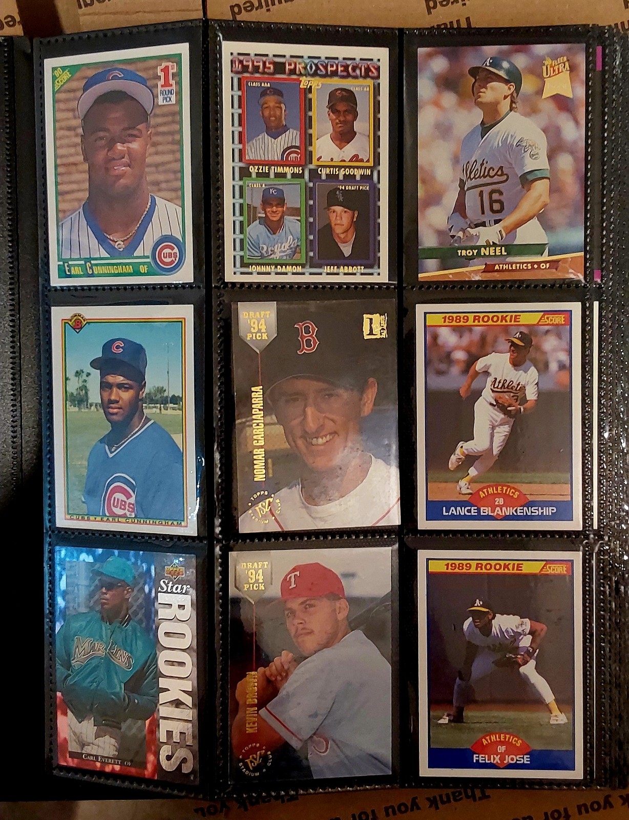 Huge Lot Of Baseball Rookie Cards 360 Total Mint or Near Mint Condition 🤔