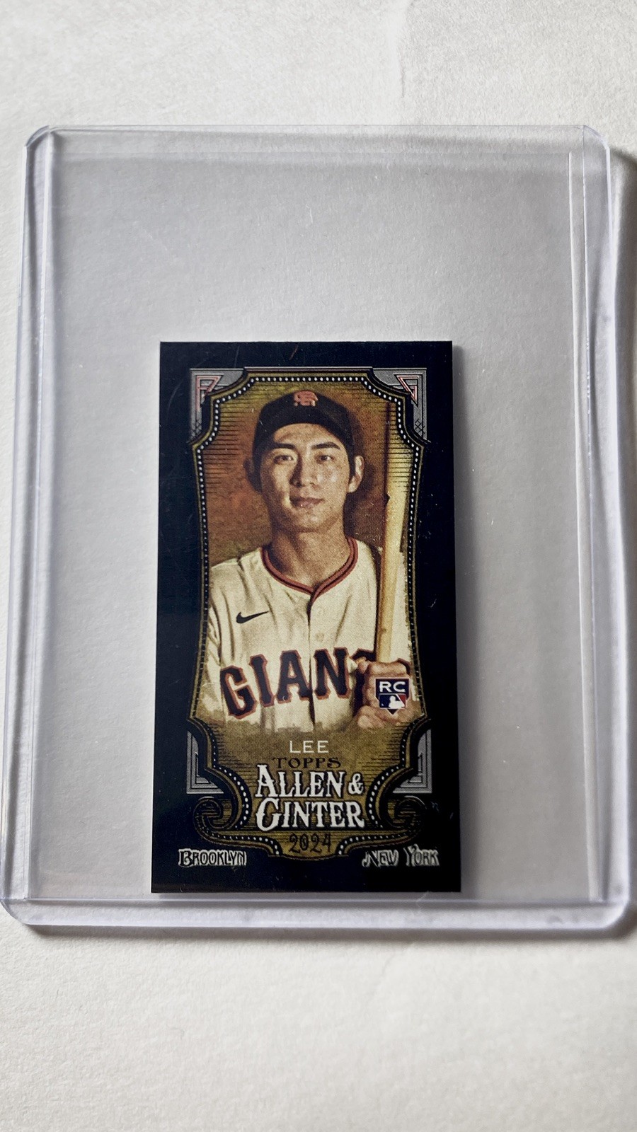2024 Topps Allen & Ginter #269 Jung Hoo Lee Mini Black Border