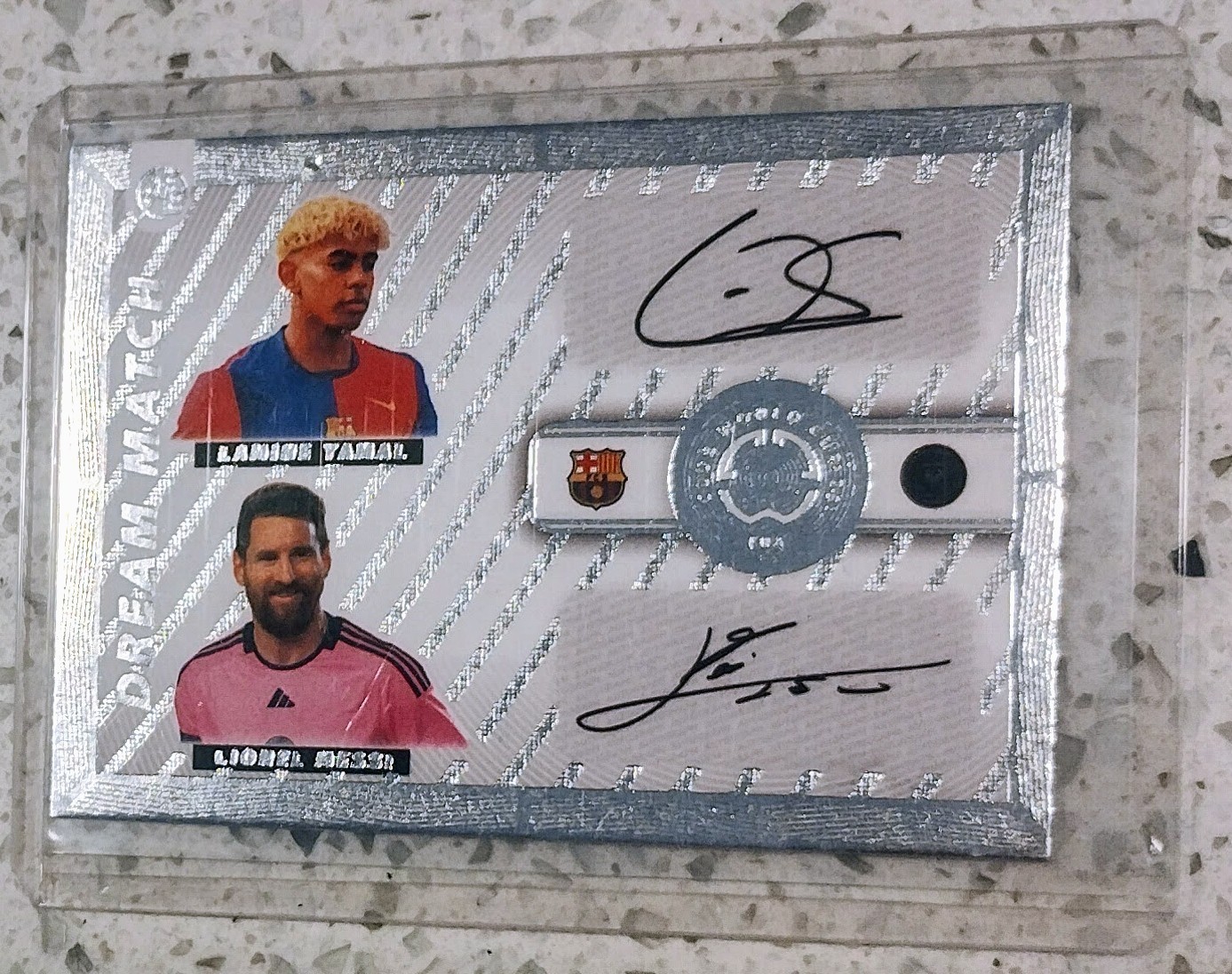2025 FIFA CLUB WORLD CUP FE Card – LIONEL MESSI – LAMINE YAMAL Printed Auto 🔘