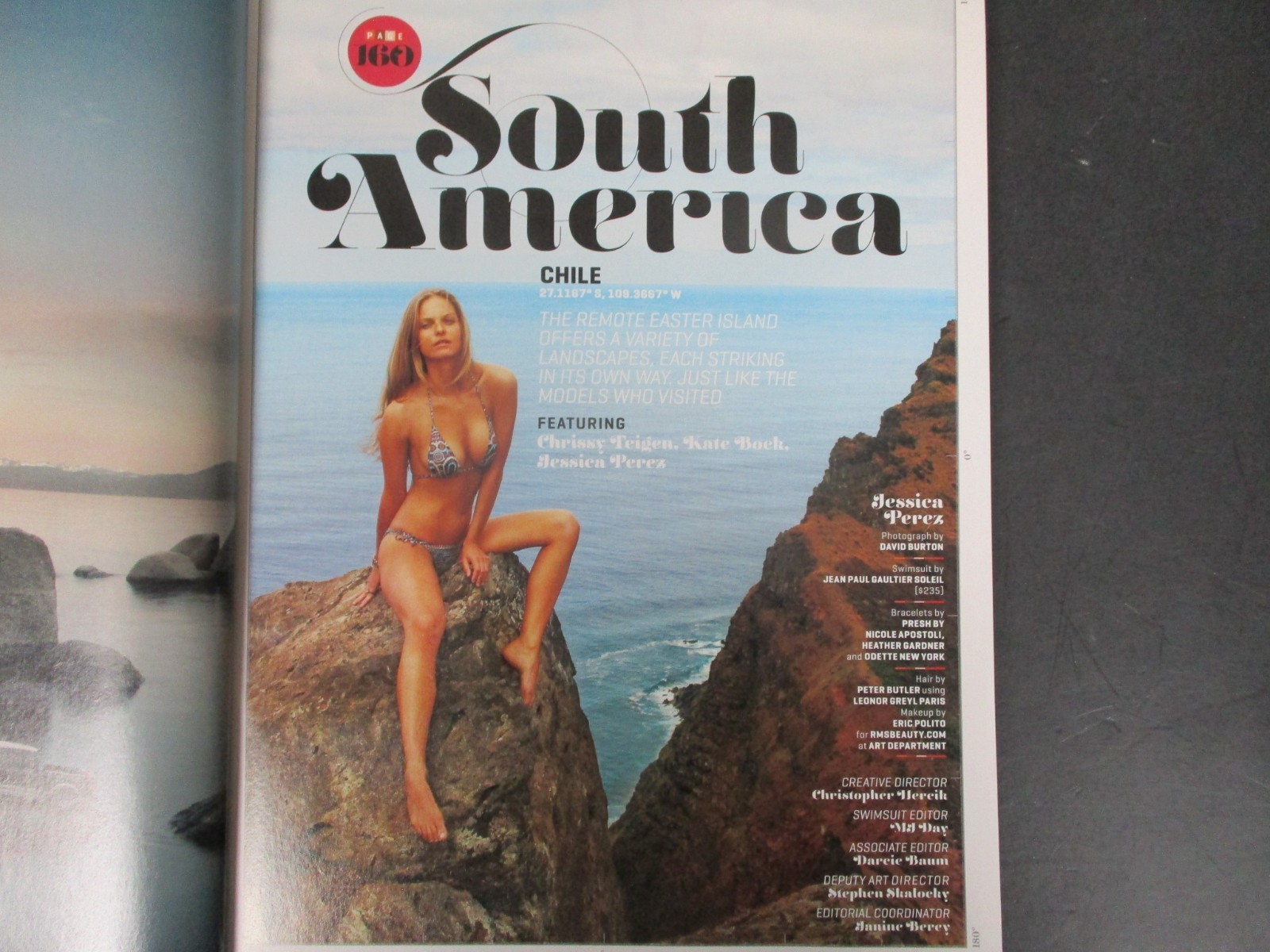 2013 Kate Upton Sports Illustrated 50th Swimsuit Issue Polar Bare NO LABEL