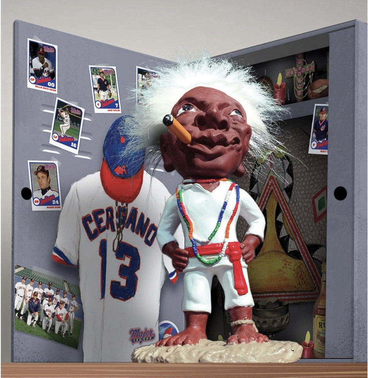 100% Authentic Jobu Officially Licensed (Major League) Movie 10″ Figure