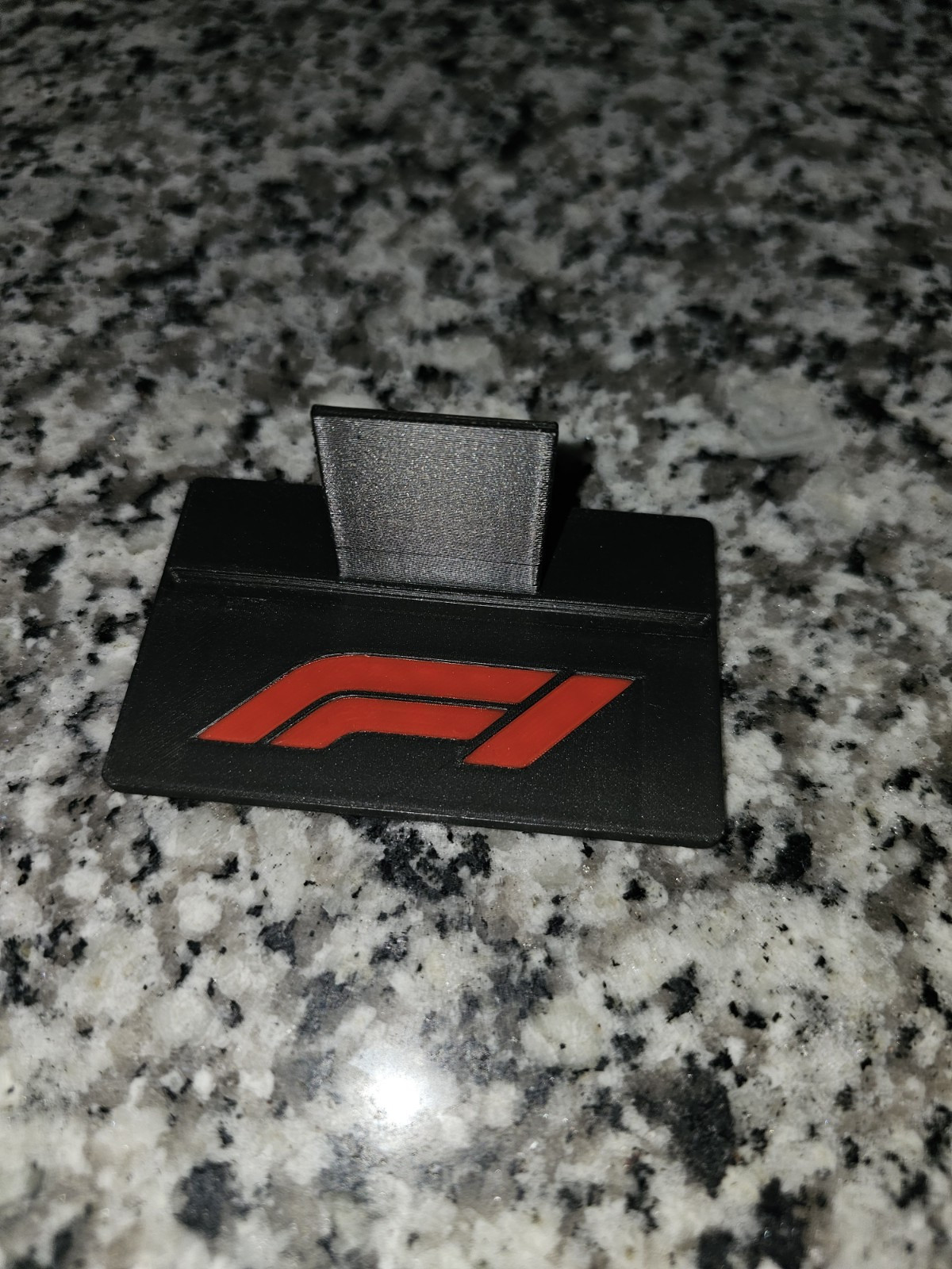 Sports card display stand with Formula 1 logo!