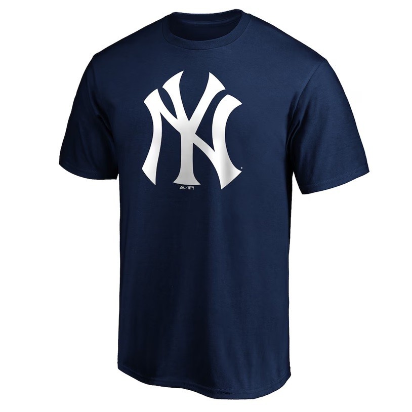 New York Yankees Men’s Fanatics Navy Official Logo Tee – New With Tags!