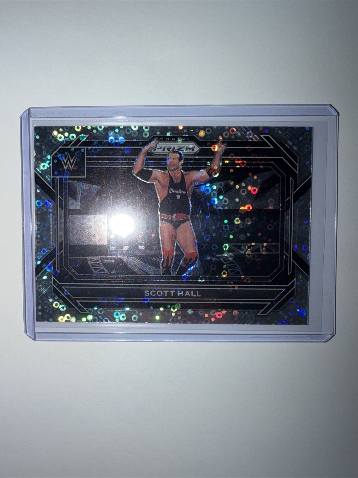 2023 Panini Prizm WWE – Variation Scott Hall #67 Under Card Prizm