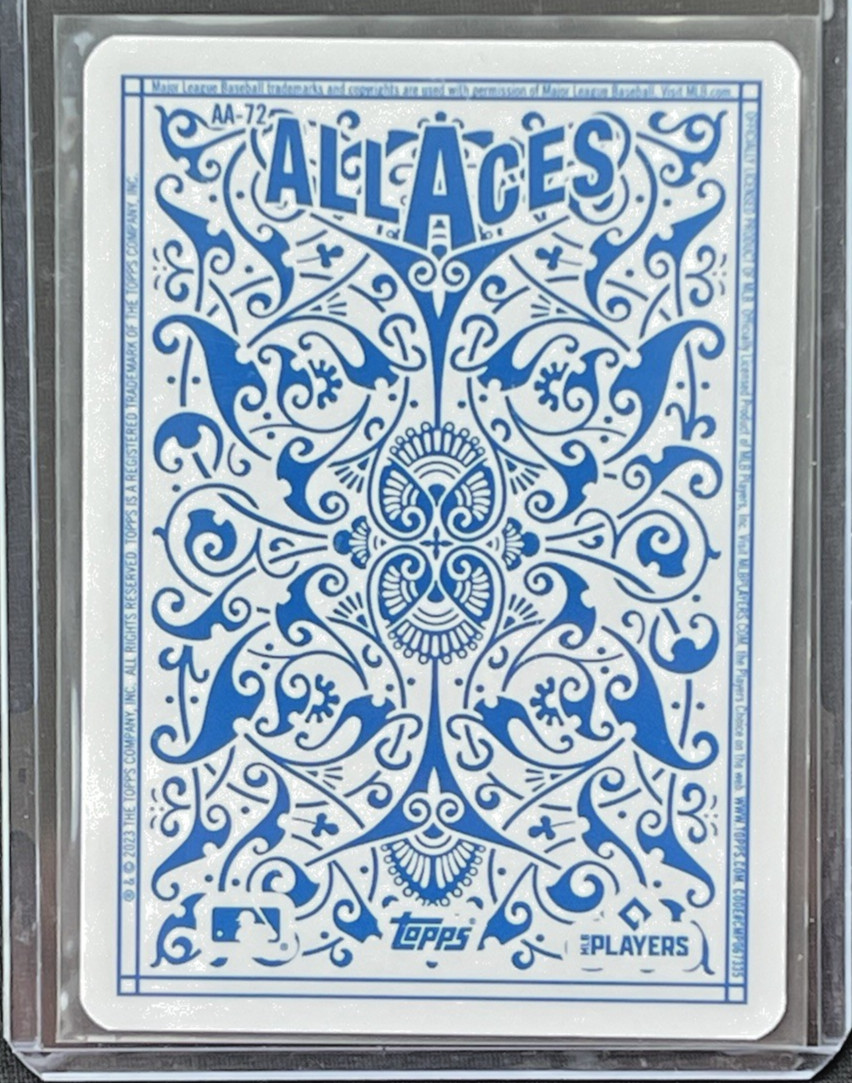 2023 Topps Update Blue ZACK GREINKE Kansas City Royals ALL ACES #AA-72 BLUE BACK