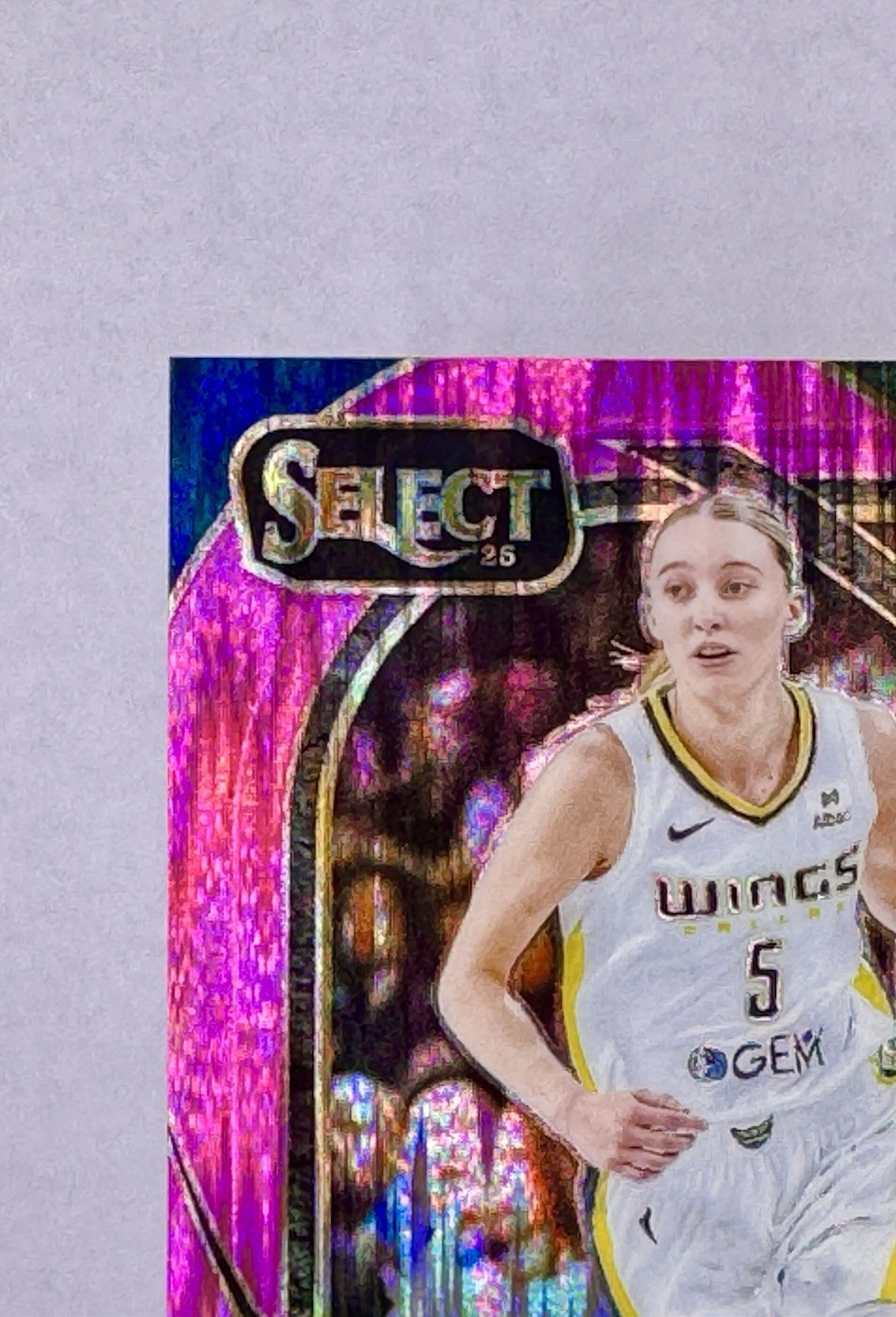 2025 WNBA Select Paige Bueckers Pink Flash Courtside “Rare” RC 💥👀