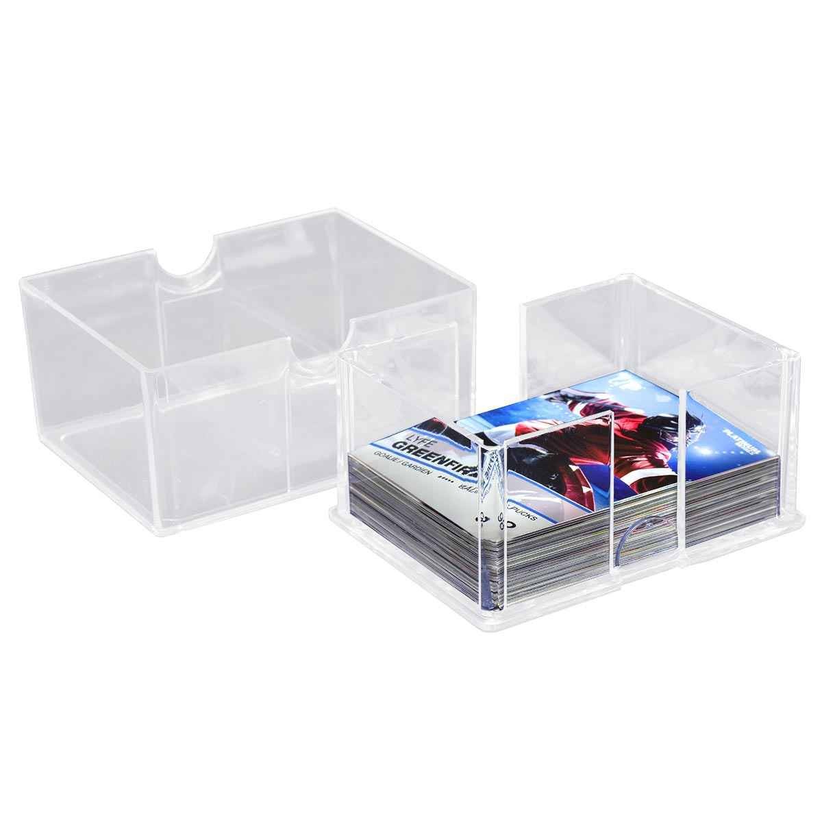 Ultra PRO 10 Ct Diamond Corner Box 100+ Card Holder Storage Organizer Boxes