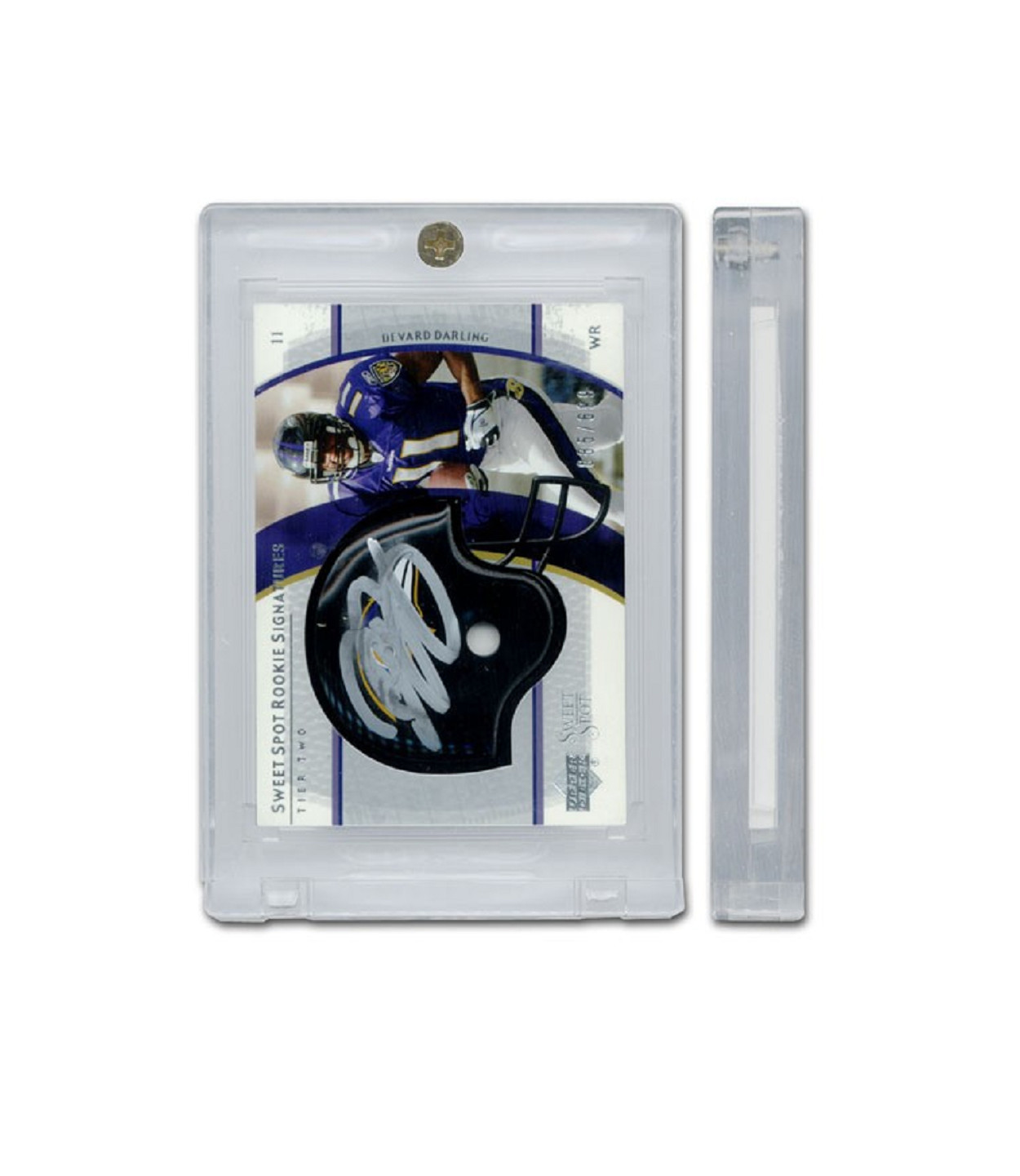 Pro-Mold Deluxe 1/2 Inch Lucite Premium 1-Screw Card Holder 180pt Super Thick