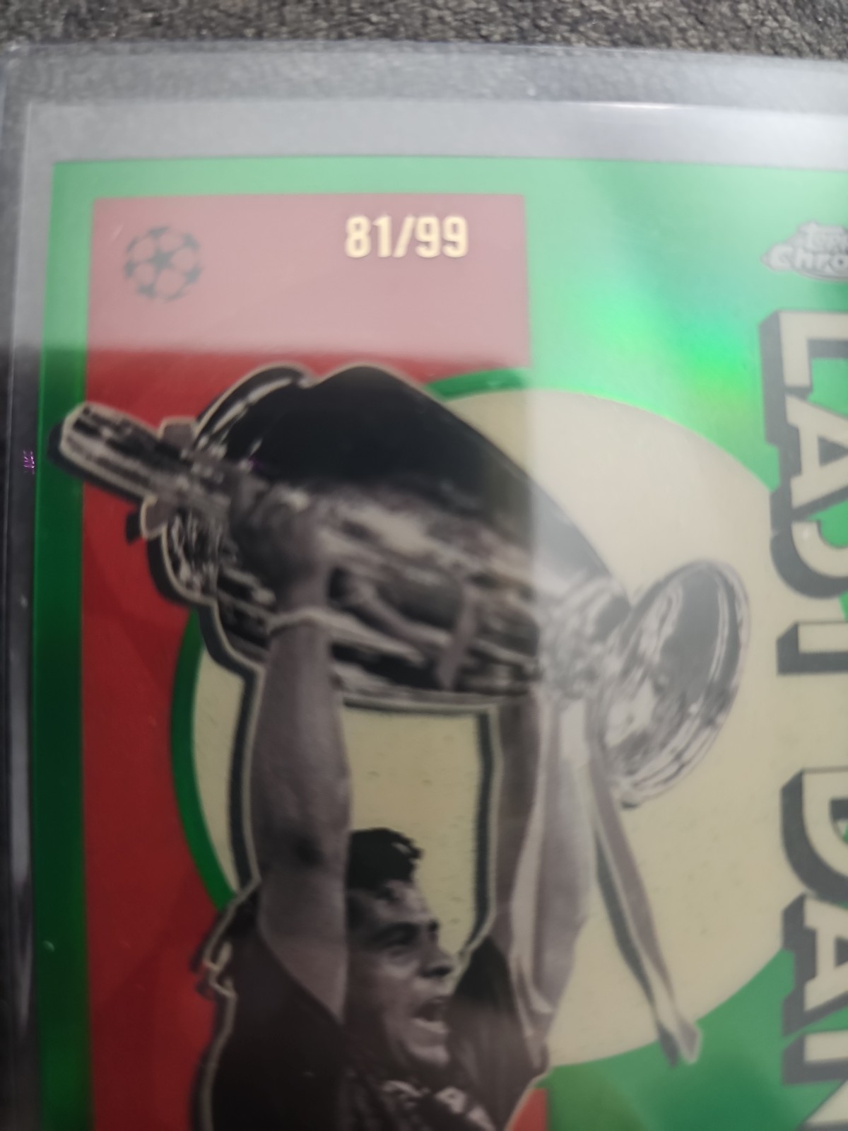 25-26 Topps Chrome UEFA CC Frank Rijkaard Last Dance /99