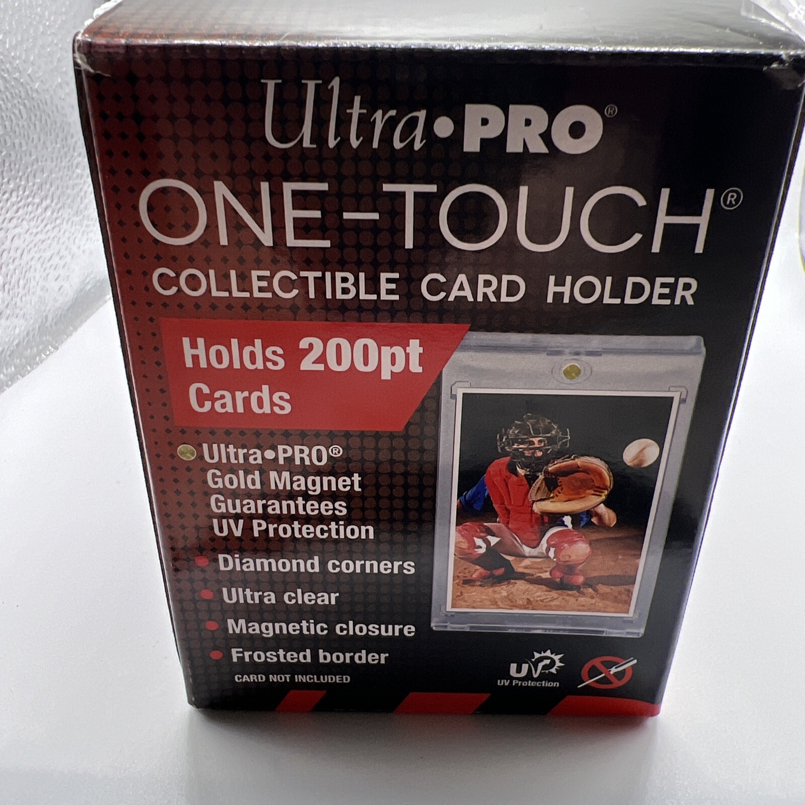 Ultra Pro One-Touch Thick Card 200pt Point Magnetic Card Holder – Box of 20