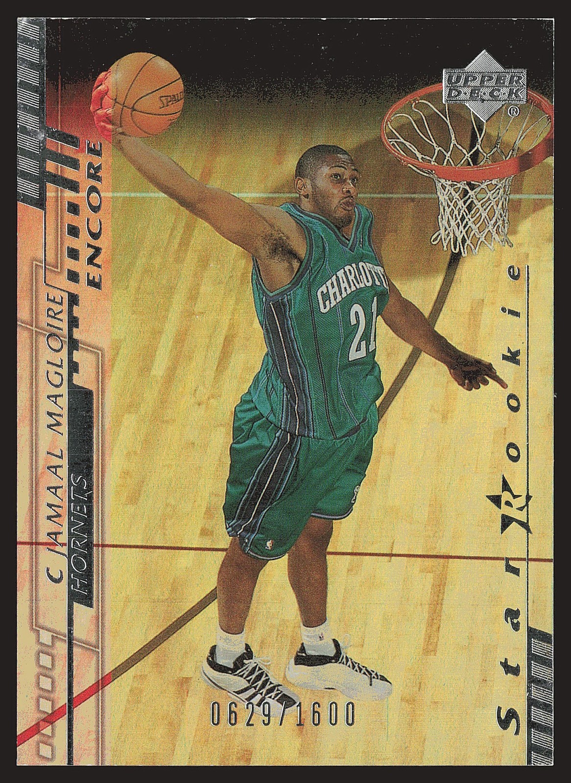 2000-01 Upper Deck Encore #150 Jamaal Magloire #/1600 SN,RC