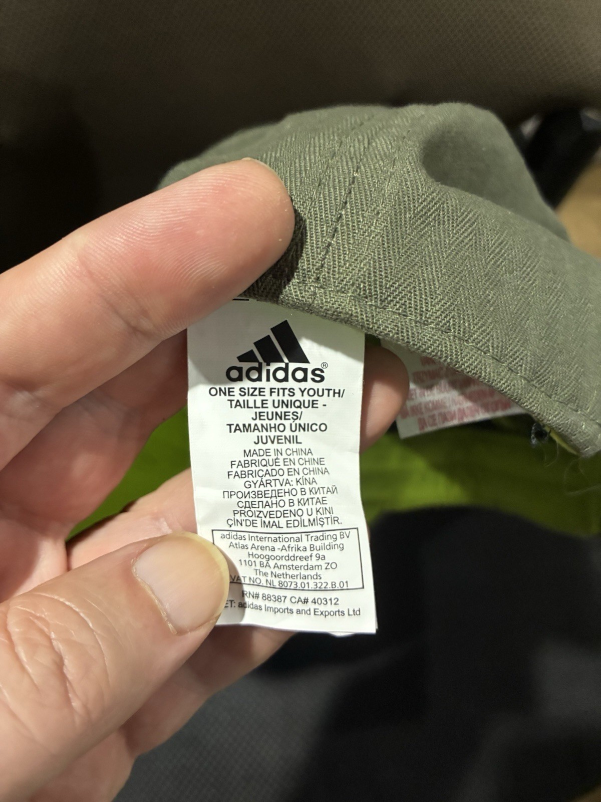 Adidas German Soccer Team Hat Deutschland Fußball Size Youth