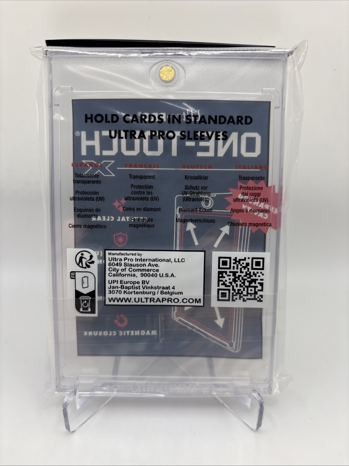 Ultra Pro One-Touch X Magnetic Card Holder 35pt UV Protection Standard Size
