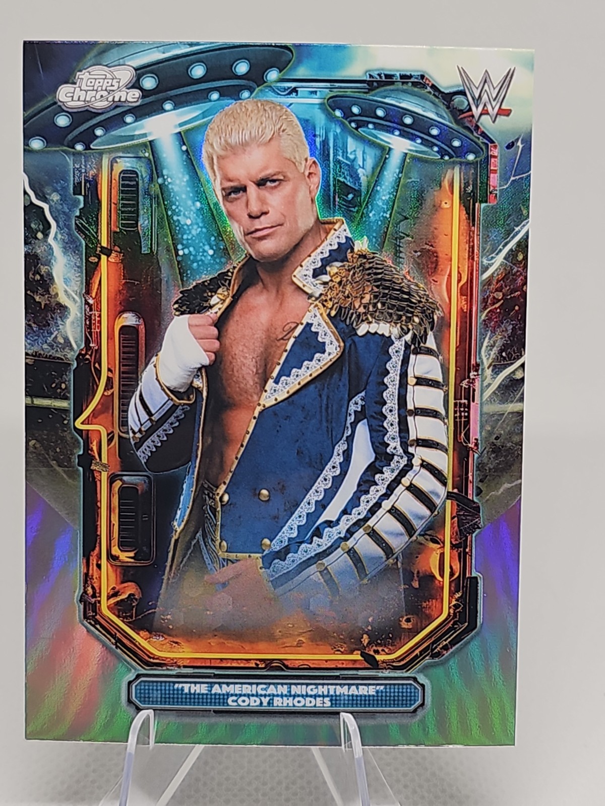 2026 WWE Topps Chrome Cosmic – Extra Terrestrial – Cody Rhodes #ET-1