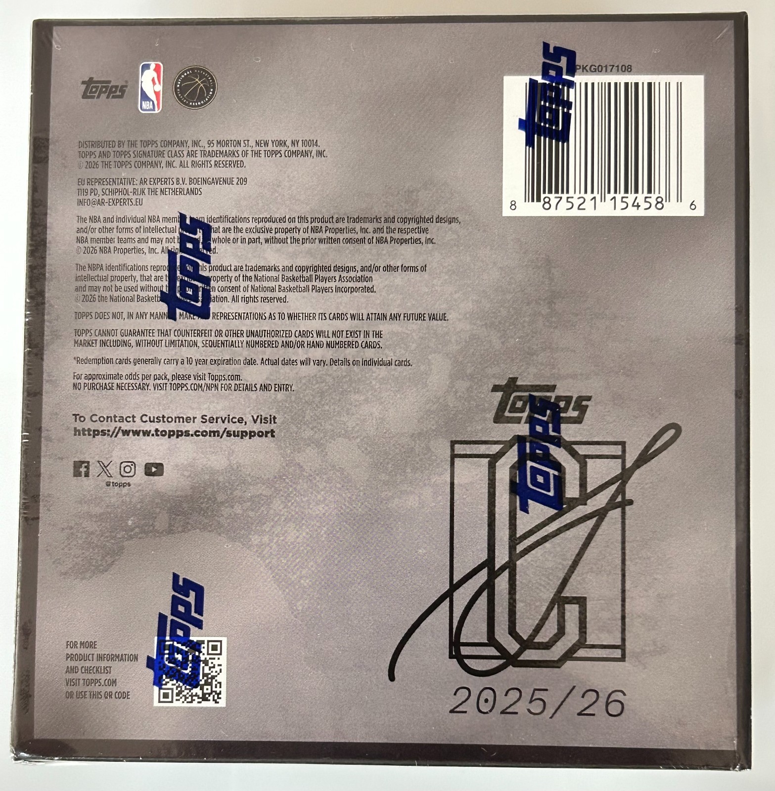 2025-26 Topps Signature Class NBA Basketball Mega Box Factory Sealed 🚚✅
