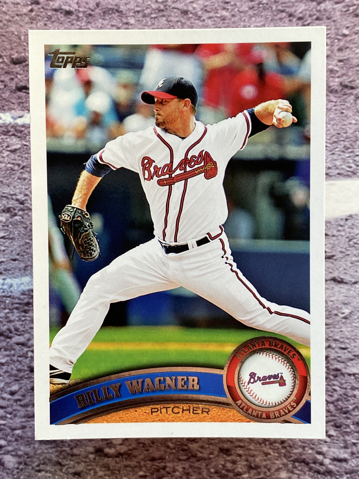 Billy Wagner 2011 Topps #13 Atlanta Braves