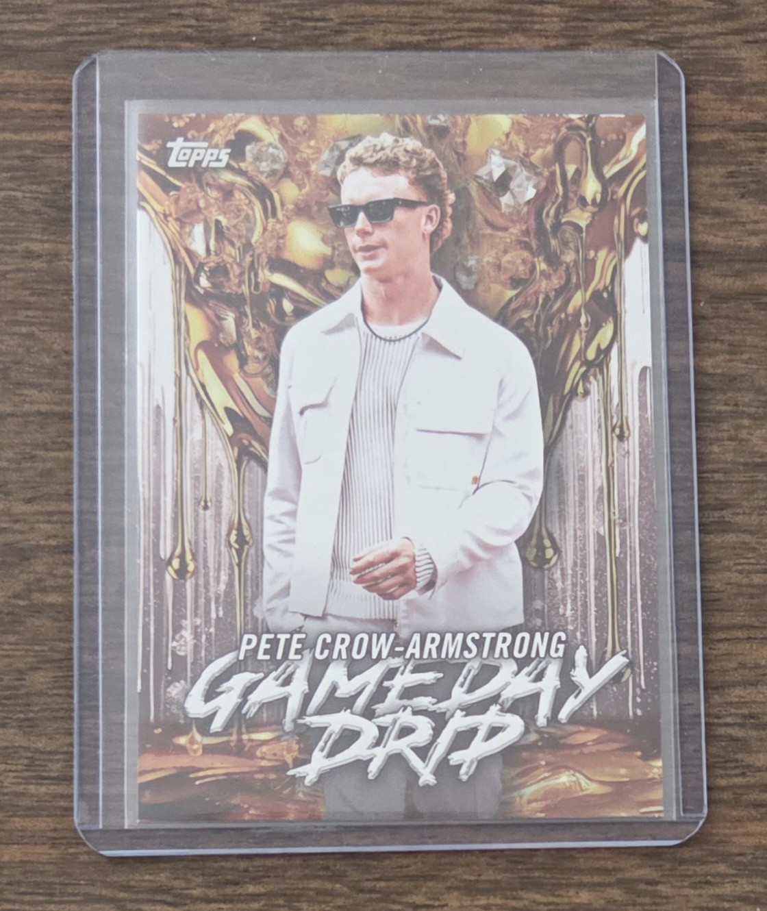 Pete Crow-Armstrong 2026 Topps Series 1 Celebration Gameday Drip! #GD-4 Cubs PCA