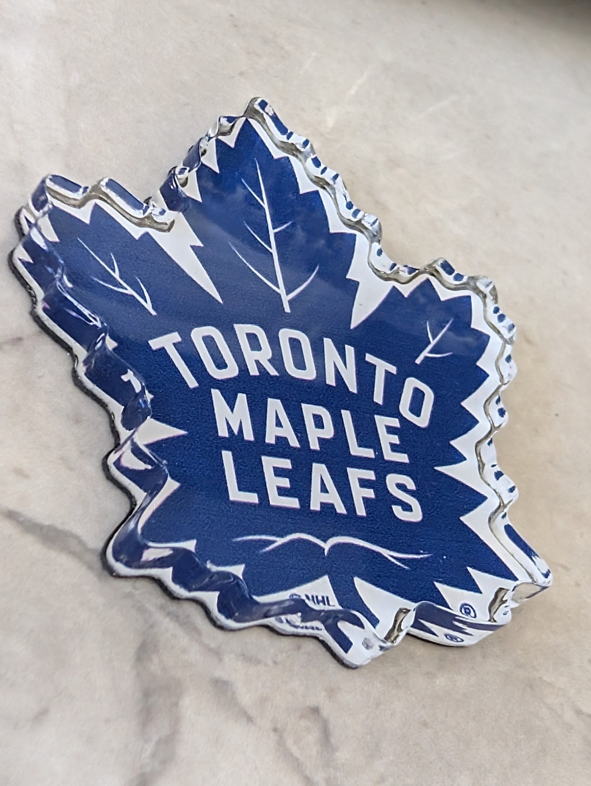 WinCraft Toronto Maple Leafs NHL Precision-Cut Acrylic Fridge Magnet New