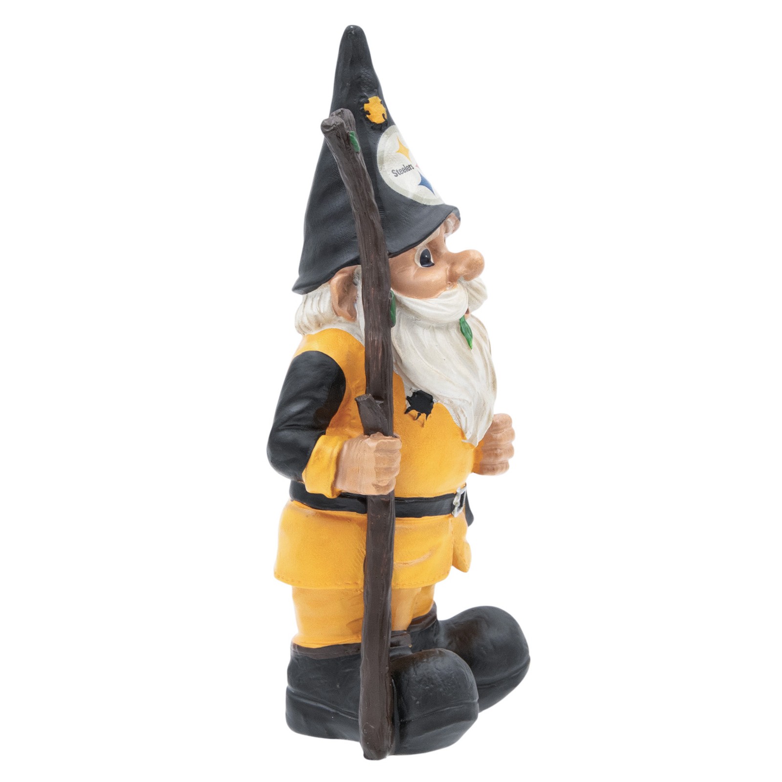 Officially Licensed NFL Pittsburgh Steelers 8-1/2″ Poly-resin Garden Gnome