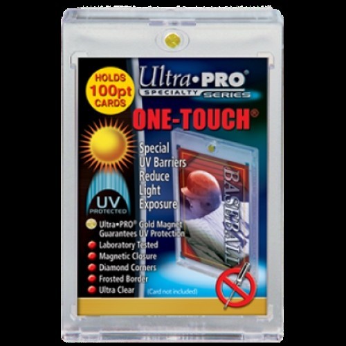 Ultra Pro One Touch UV Card Holder With Magnet Closure – 100pt