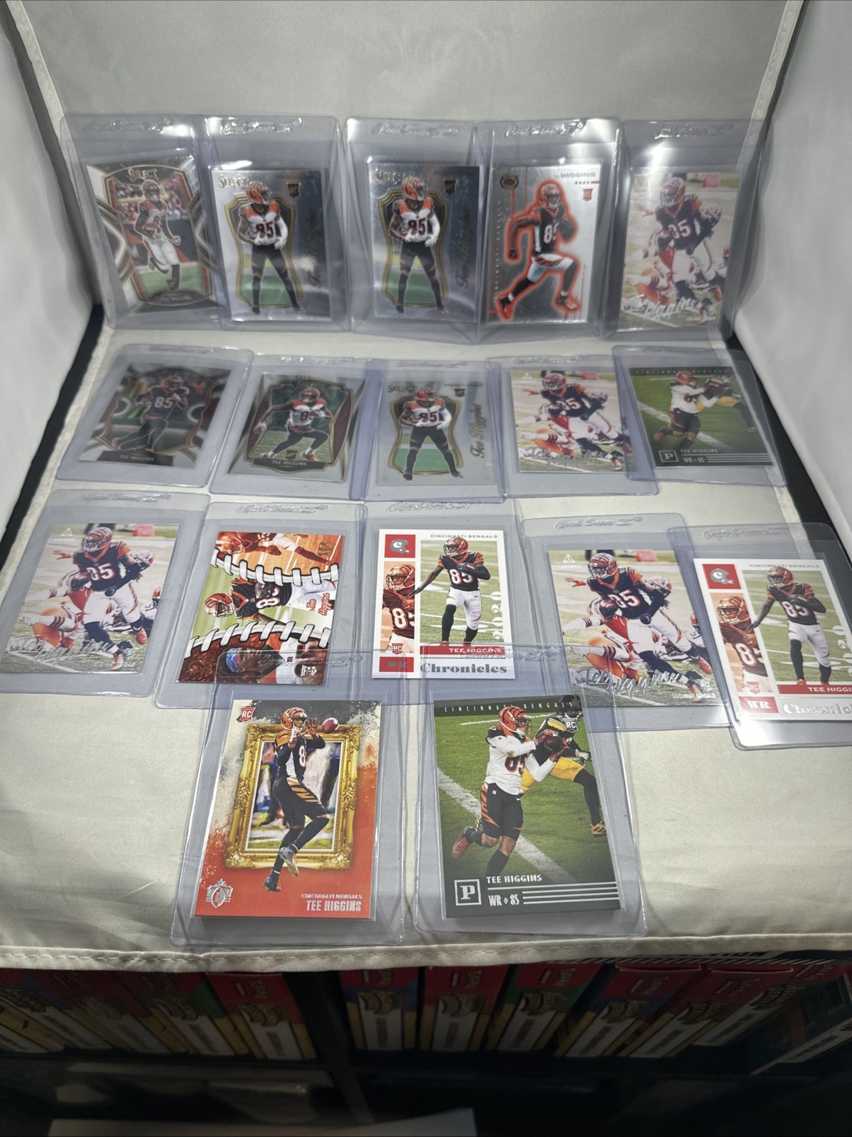 37x Tee Higgins 2020 Rookie Lot – Bengals Select Chronicles Legacy 260 60 🔥🔥🔥