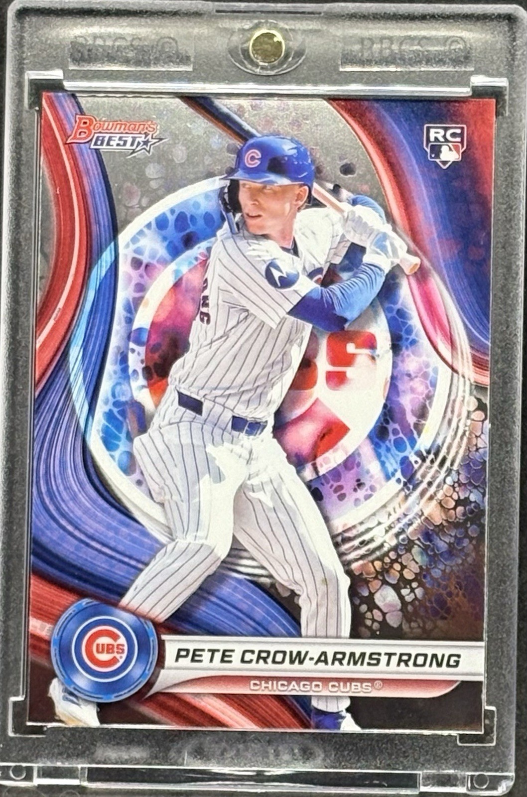 Pete Crow-Armstrong RARE ROOKIE CHROME INVESTMENT CARD BOWMAN SSP MINT