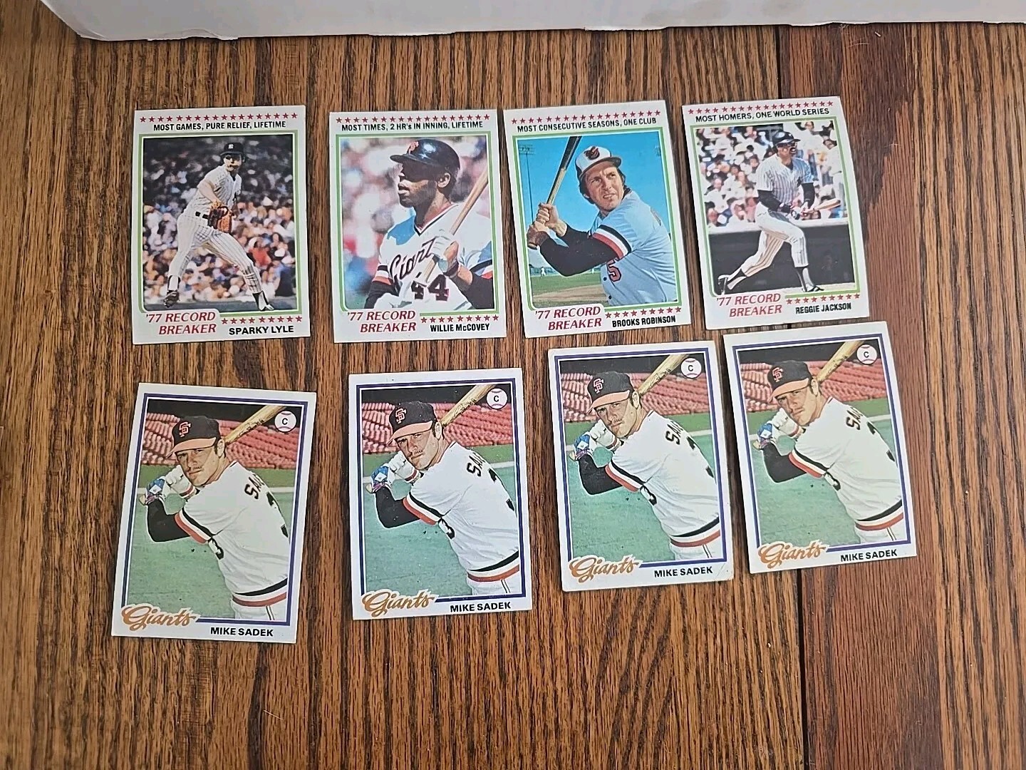 PICK 30 NUMBERS 1978 Topps Baseball Complete Your Set Lot Ryan MURRAY RC
