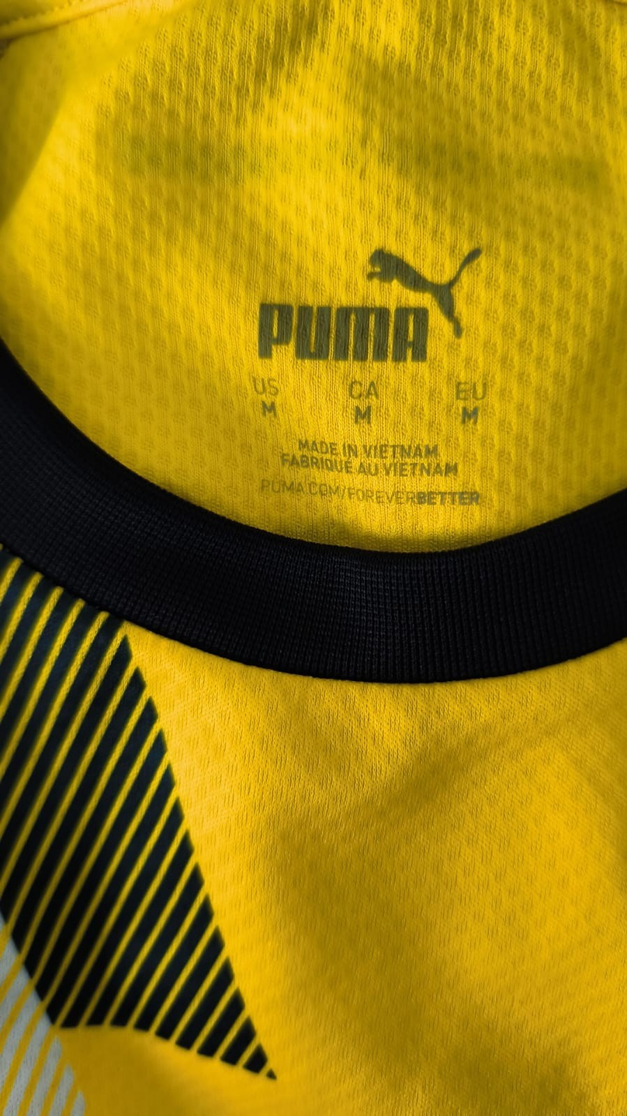 ORIGINAL BVD Borussia Dortmund 22/23 Home Jersey by PUMA – DRYCELL, M – L
