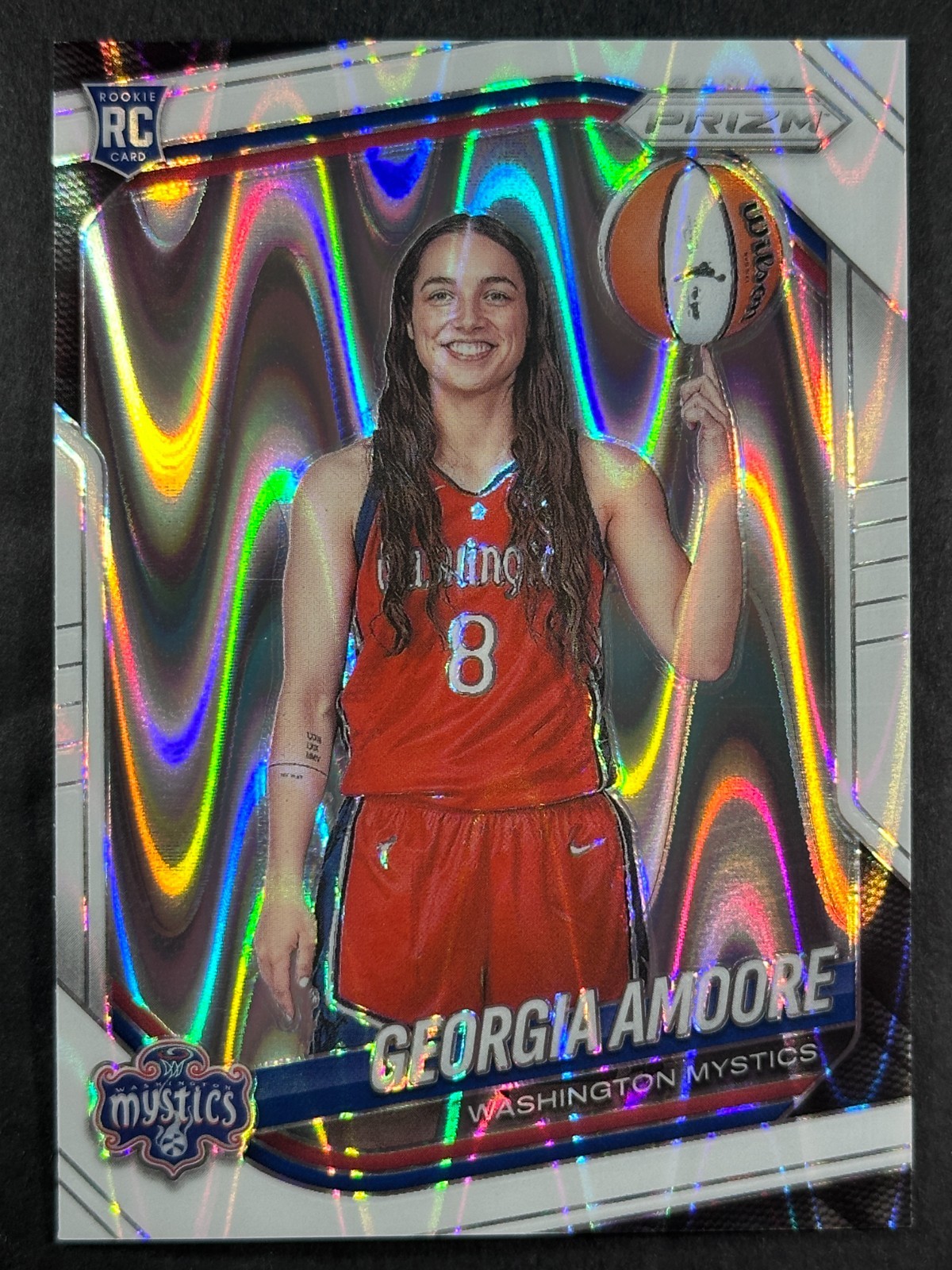 2025 Panini Prizm WNBA White Seismic – Rookies – Pick A Card – Complete Your Set